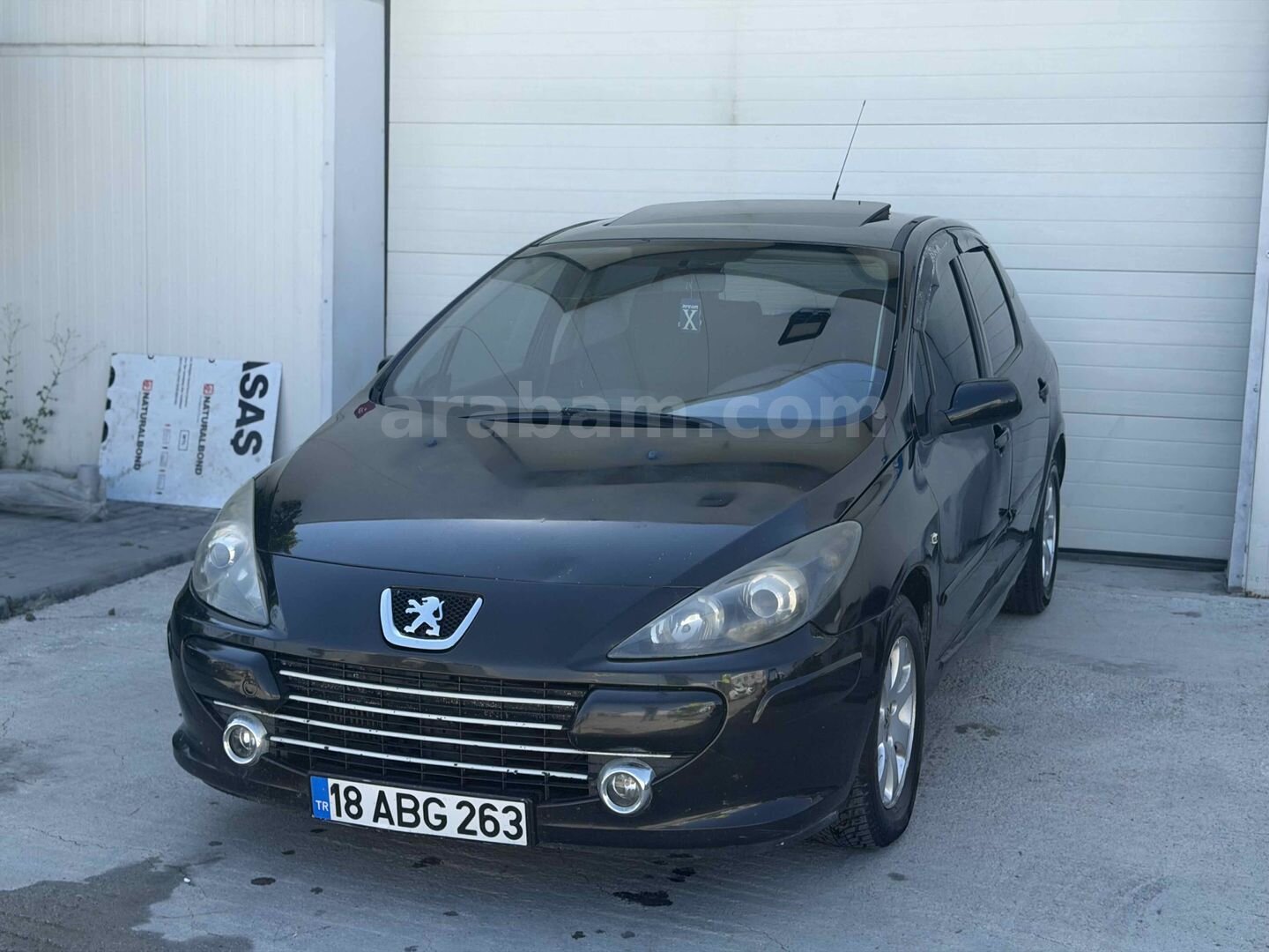 Galeriden Peugeot 307 1.6 HDi Designtech 2007 Model Ankara 347.000 km Siyah 2