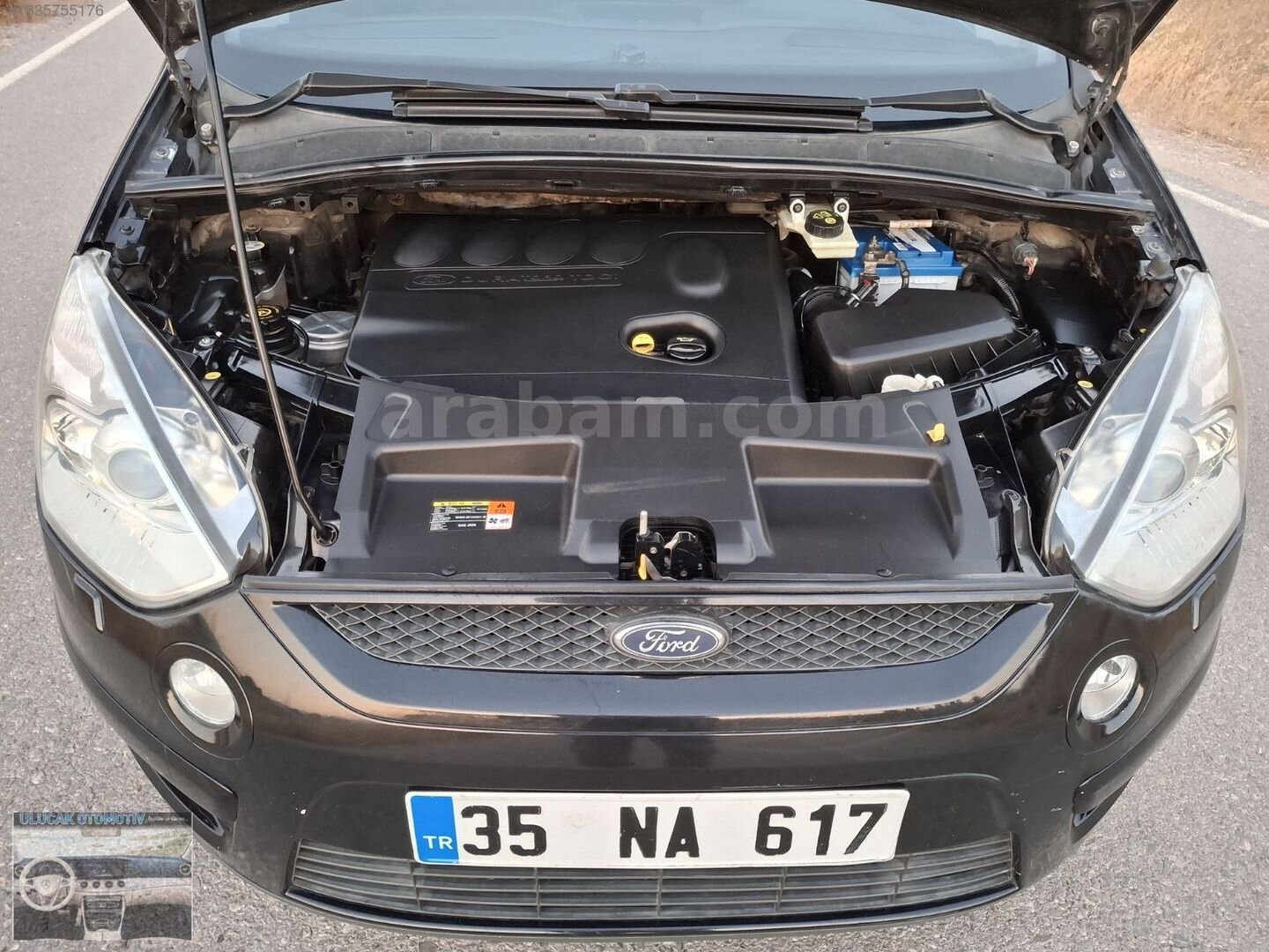 Galeriden Ford S-Max 2.0 TDCi Titanium 2008 Model İzmir 250.000 km Siyah 6