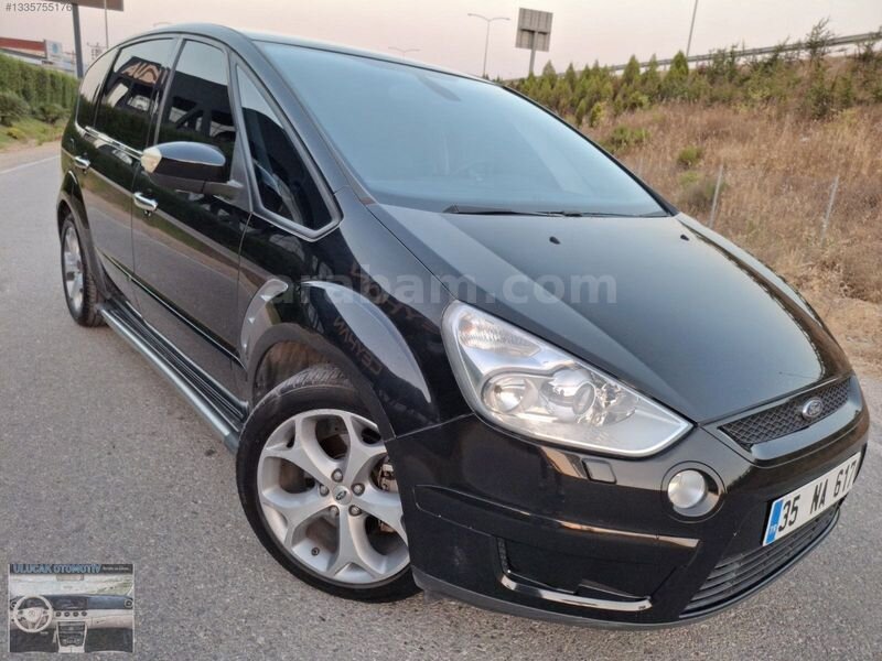 Galeriden Ford S-Max 2.0 TDCi Titanium 2008 Model İzmir 250.000 km Siyah
