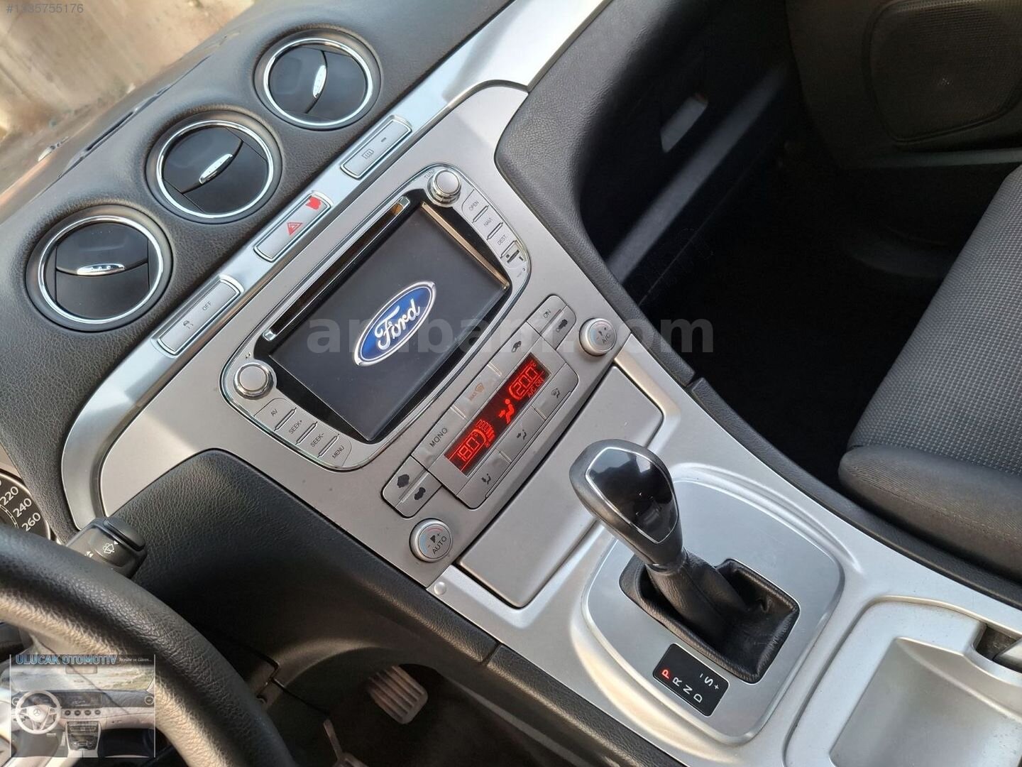 Galeriden Ford S-Max 2.0 TDCi Titanium 2008 Model İzmir 250.000 km Siyah 2
