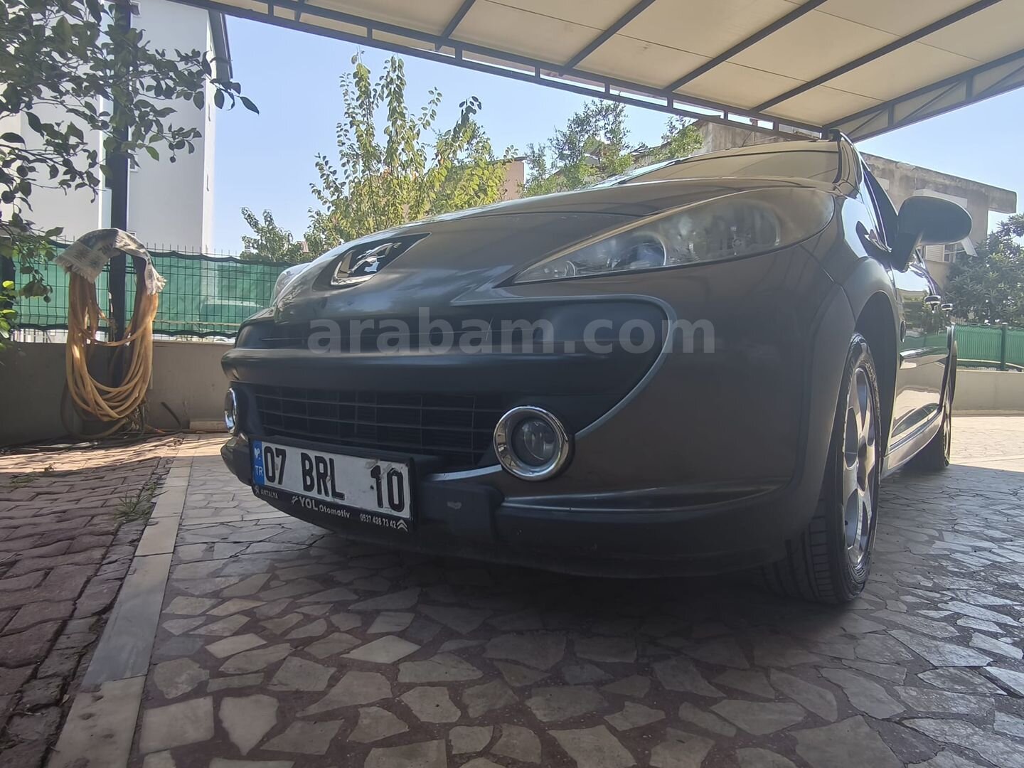 Galeriden Peugeot 207 1.6 HDi Outdoor 2009 Model Antalya 238.000 km Füme 7