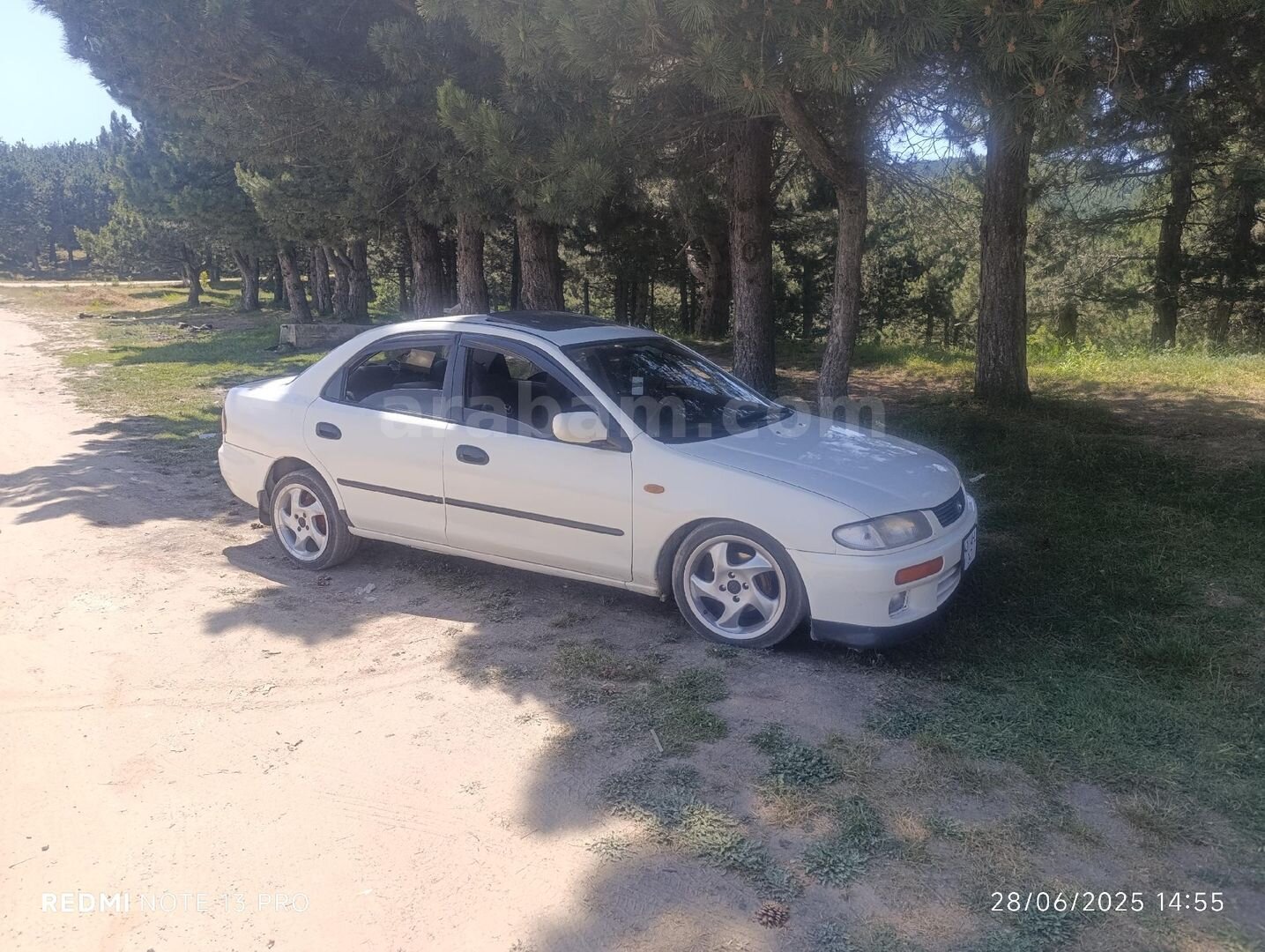 Sahibinden Mazda 323 1.8 Familia 1996 Model Kütahya 435.000 km Beyaz 3