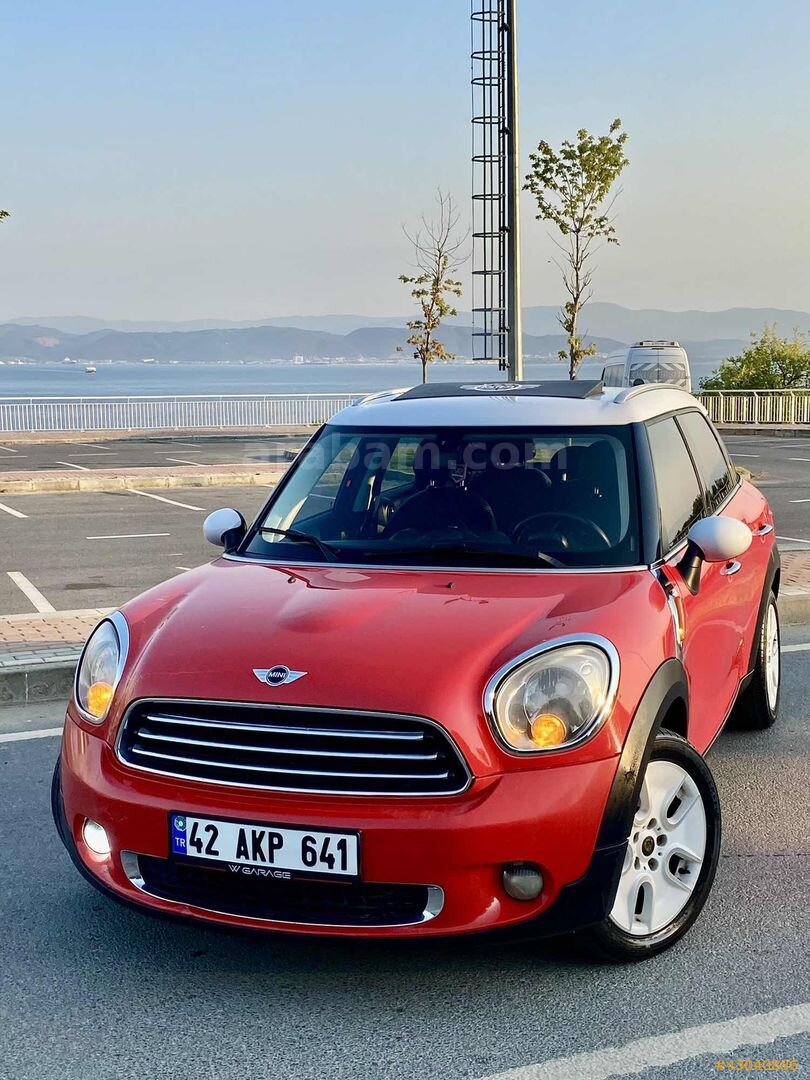 1.6 BENZİN OTM. VİTES/ KIRMIZI BEYAZ/122 HB/HATASIZ/ COUNTRYMAN 1