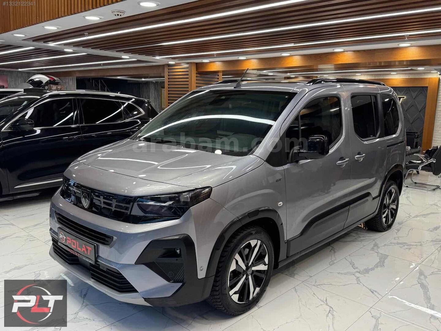 Galeriden Peugeot Rifter 1.5 BlueHDI GT 2024 Model İstanbul 45.338 km Gri 2