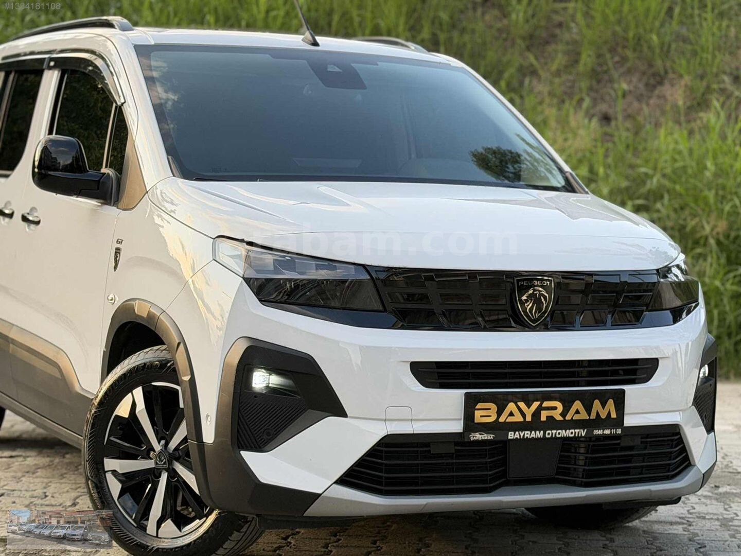 Galeriden Peugeot Rifter 1.5 BlueHDI GT 2025 Model Samsun 28.000 km Beyaz 2