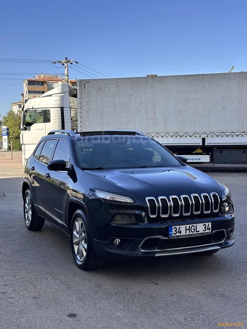 Galeriden Jeep Cherokee 2.0 TD Limited 2015 Model Gaziantep 250.000 km Siyah 7