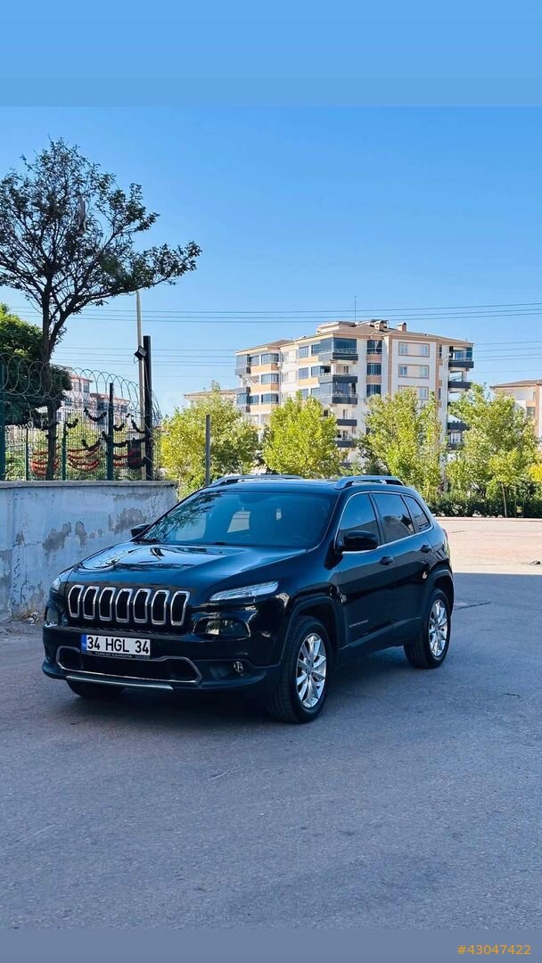 Galeriden Jeep Cherokee 2.0 TD Limited 2015 Model Gaziantep 250.000 km Siyah 5