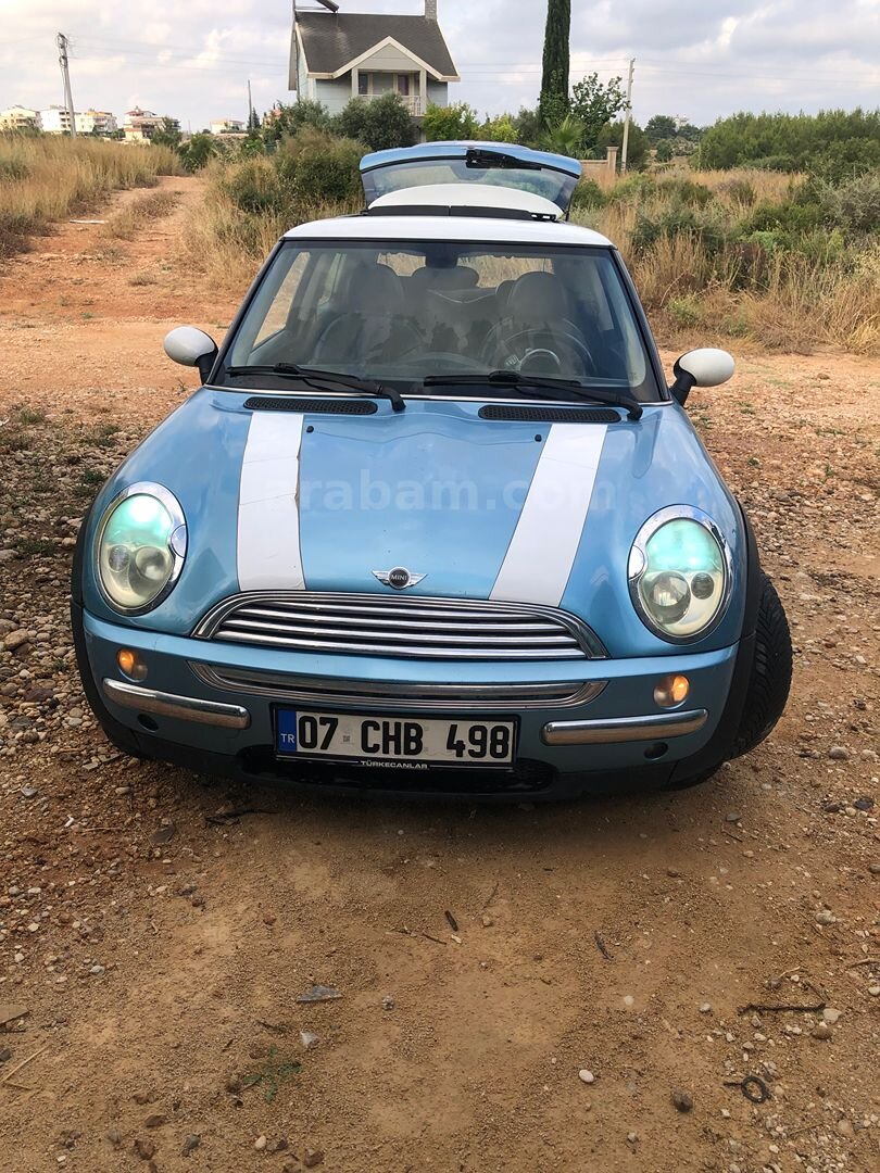 Sahibinden cam tavanlı sunrooflu Mini Cooper 1.6 Türkiye Paketi 2004 Model Antalya 1