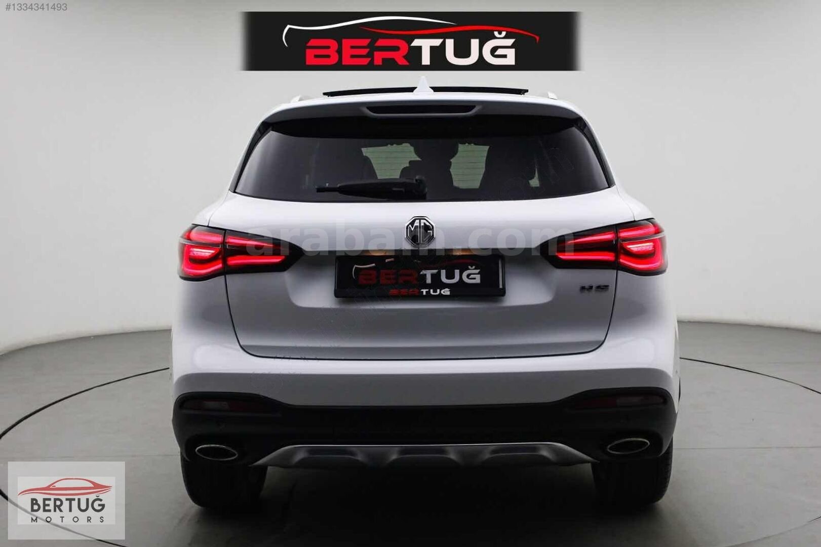 Galeriden MG HS 1.5 T-GDI Luxury 2023 Model Ankara 21.000 km Beyaz 5