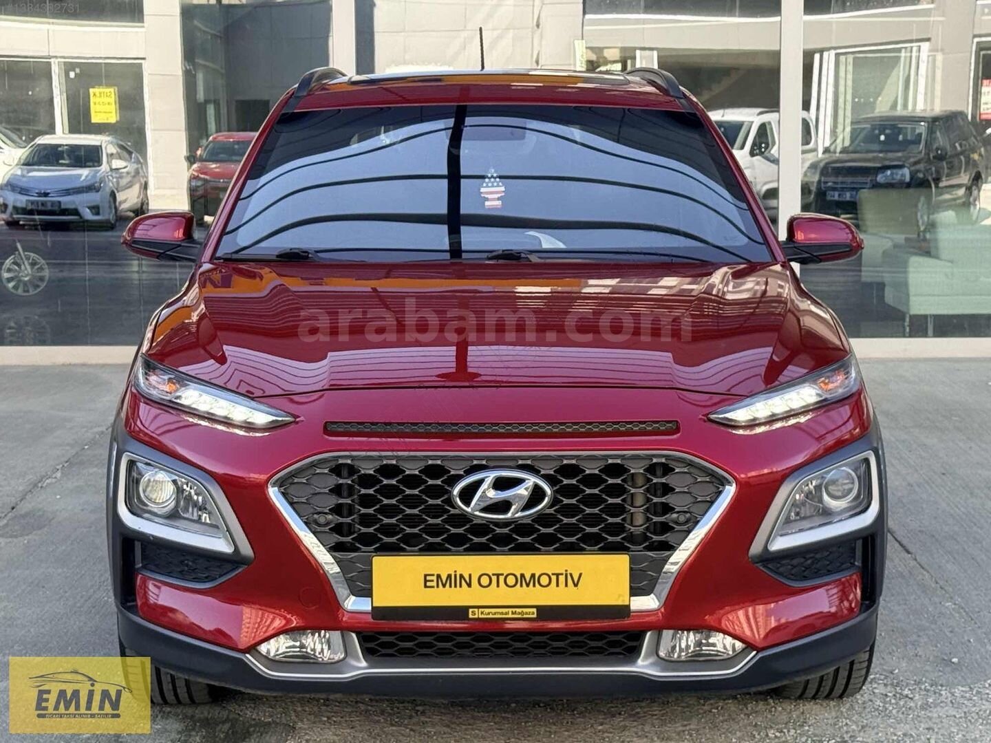 Galeriden Hyundai Kona 1.6 CRDI Elite Smart 2020 Model Ankara 96.000 km Kırmızı 3