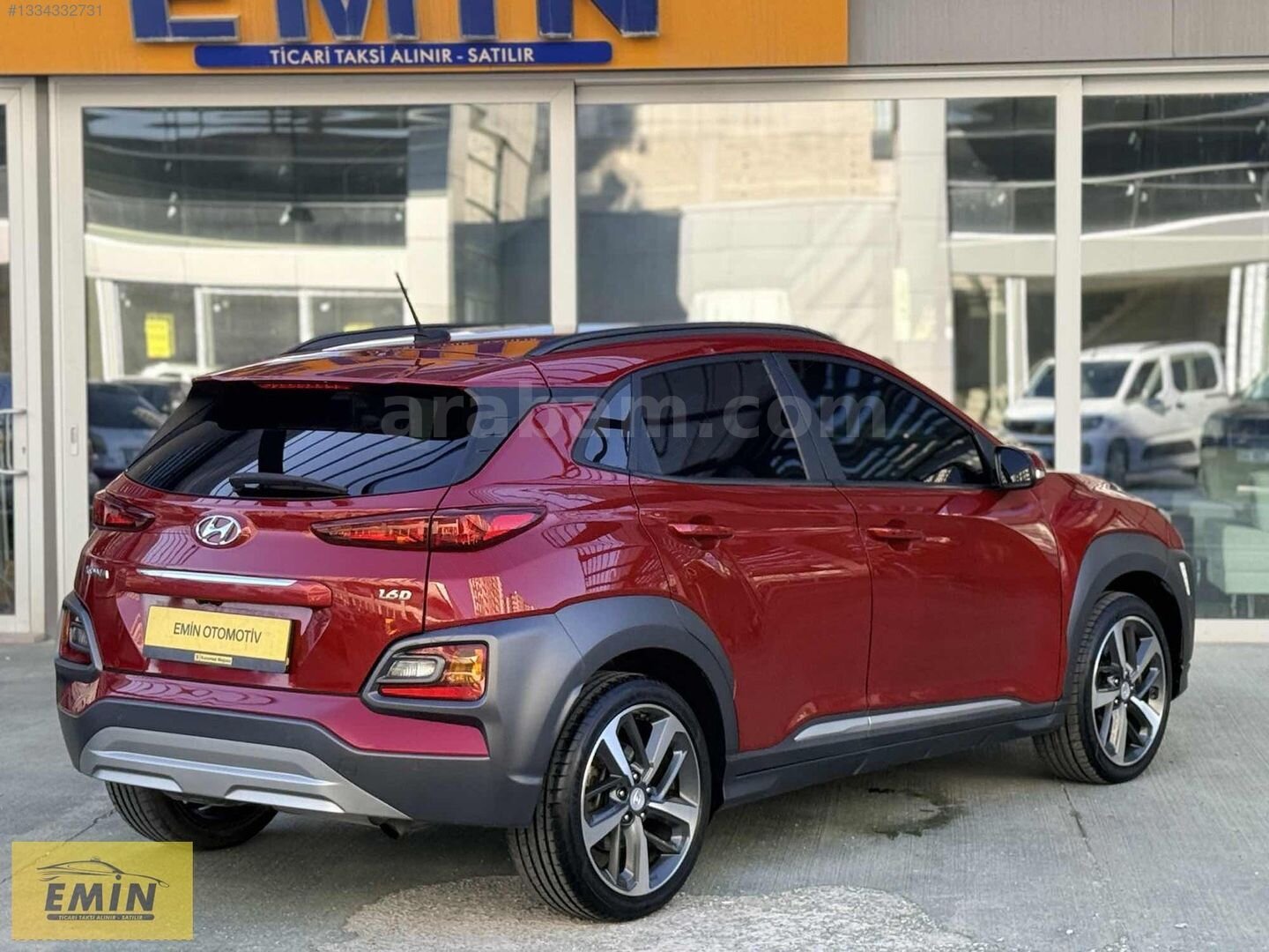 Galeriden Hyundai Kona 1.6 CRDI Elite Smart 2020 Model Ankara 96.000 km Kırmızı 5