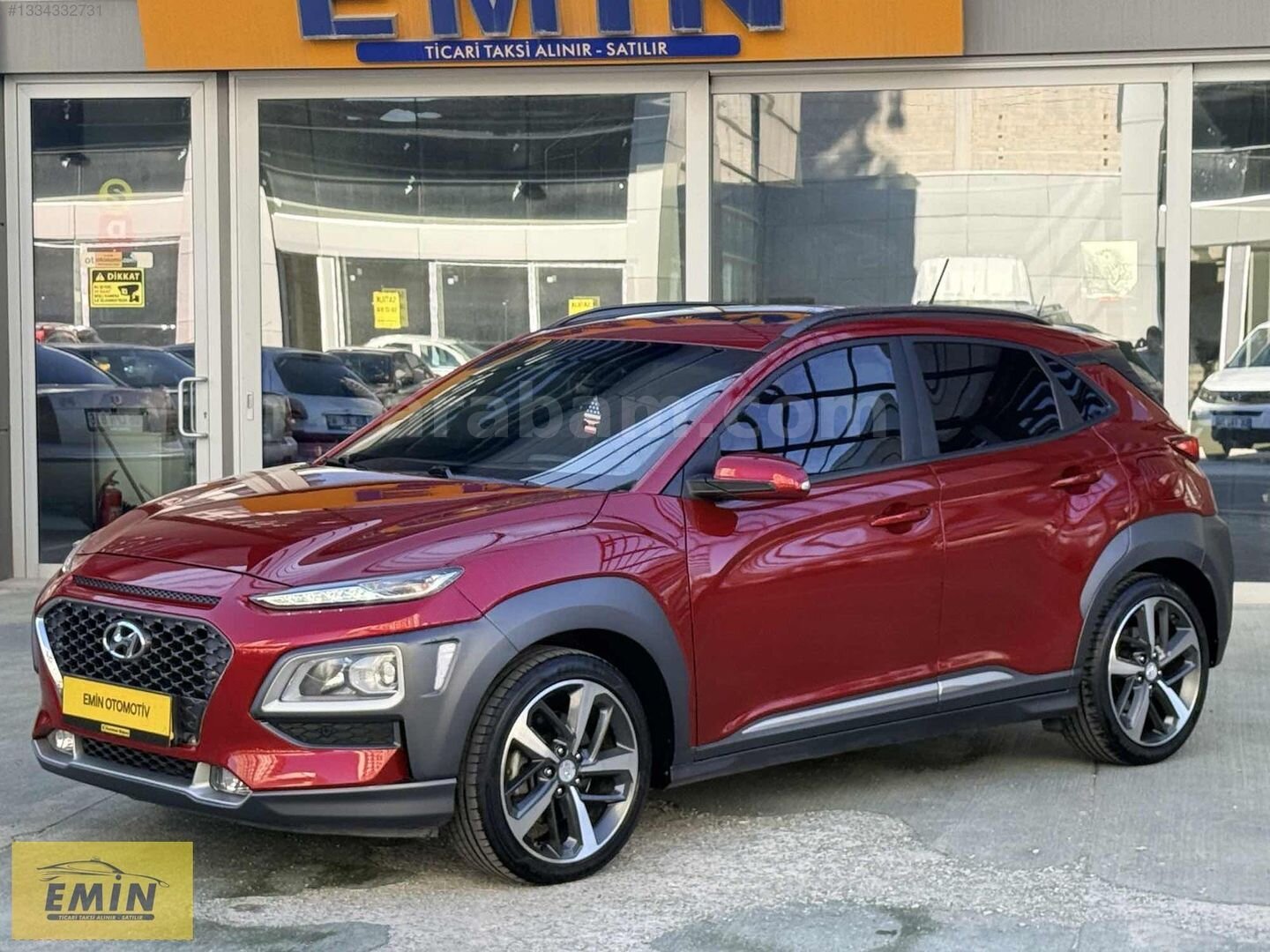 Galeriden Hyundai Kona 1.6 CRDI Elite Smart 2020 Model Ankara 96.000 km Kırmızı 1