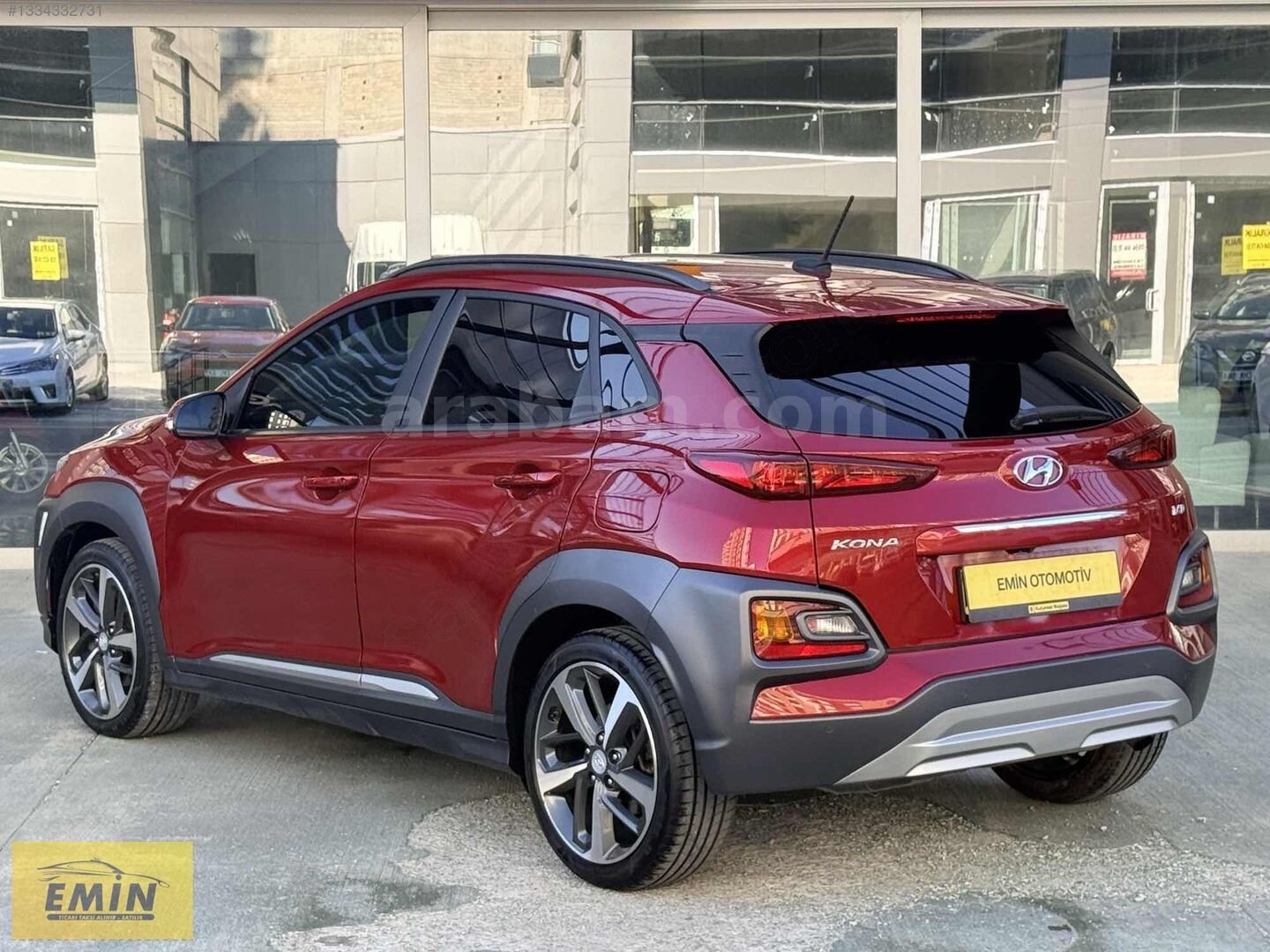 Galeriden Hyundai Kona 1.6 CRDI Elite Smart 2020 Model Ankara 96.000 km Kırmızı 6