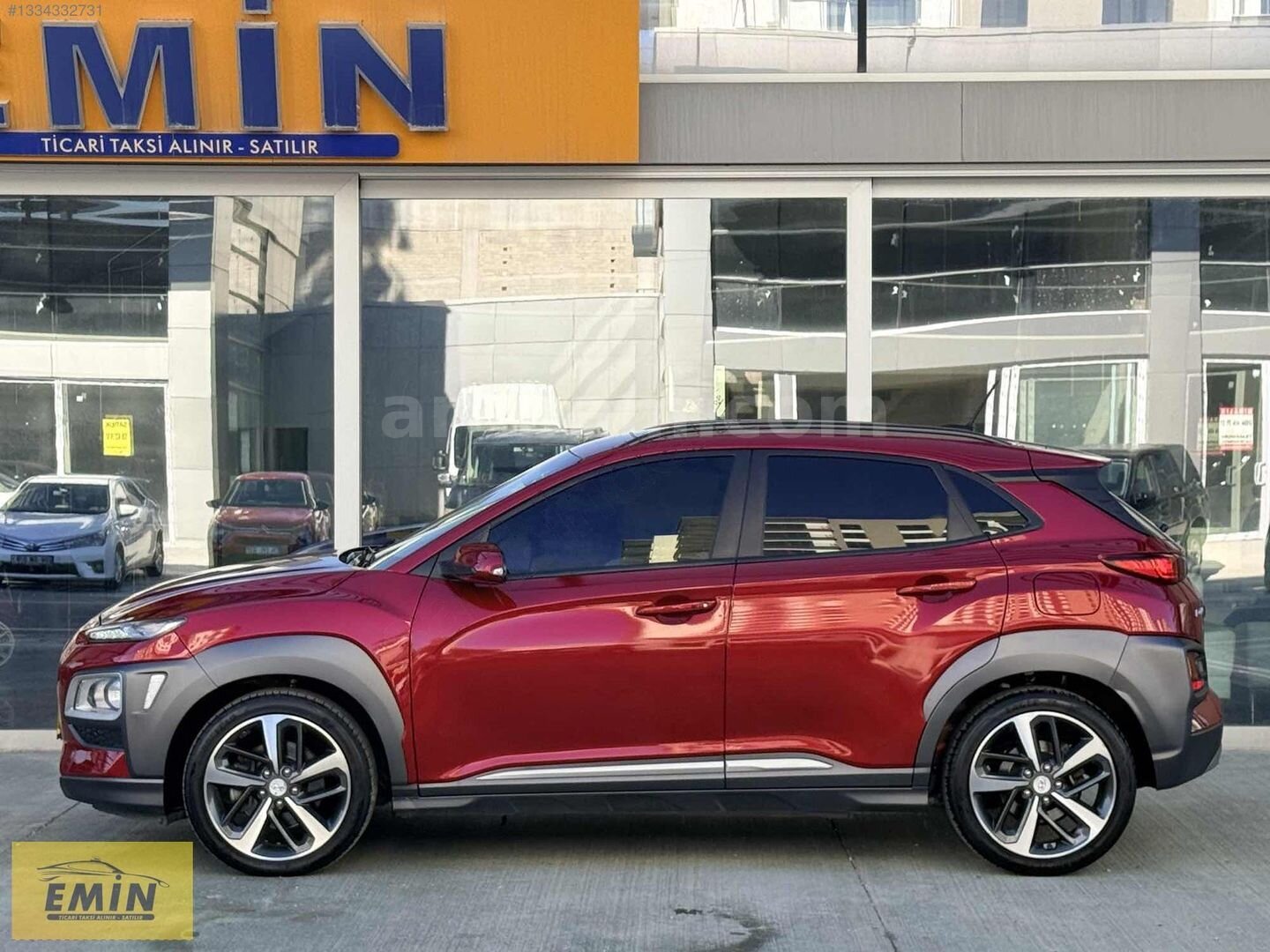 Galeriden Hyundai Kona 1.6 CRDI Elite Smart 2020 Model Ankara 96.000 km Kırmızı 7
