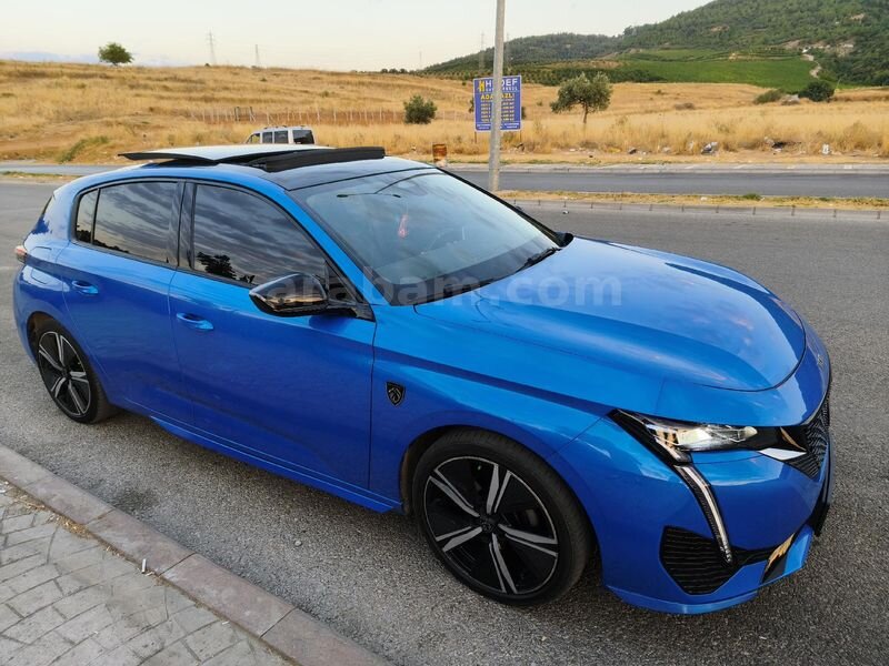 Sahibinden Peugeot 308 1.2 PureTech GT 2023 Model Manisa 61.500 km Mavi (metalik)
