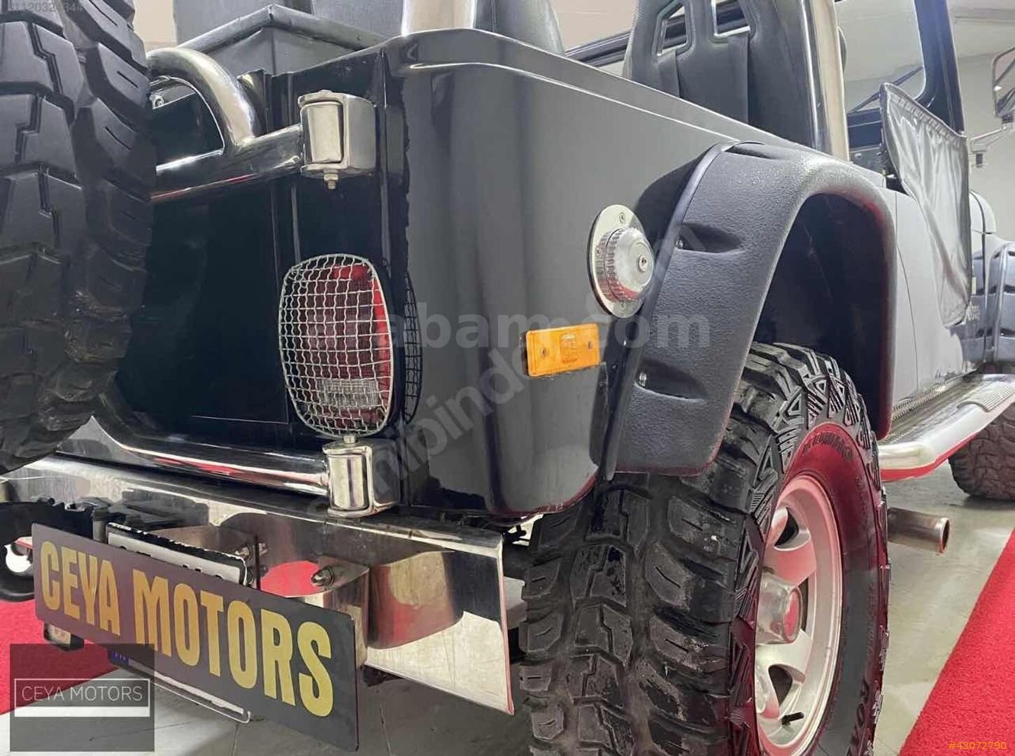 Galeriden Jeep CJ CJ-6 1980 Model İzmir 73.500 km Siyah 6