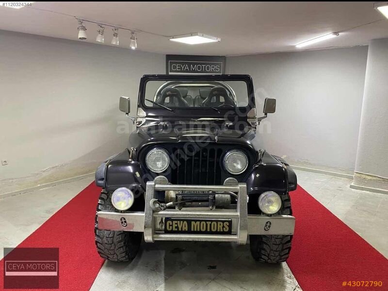 Galeriden Jeep CJ CJ-6 1980 Model İzmir 73.500 km Siyah
