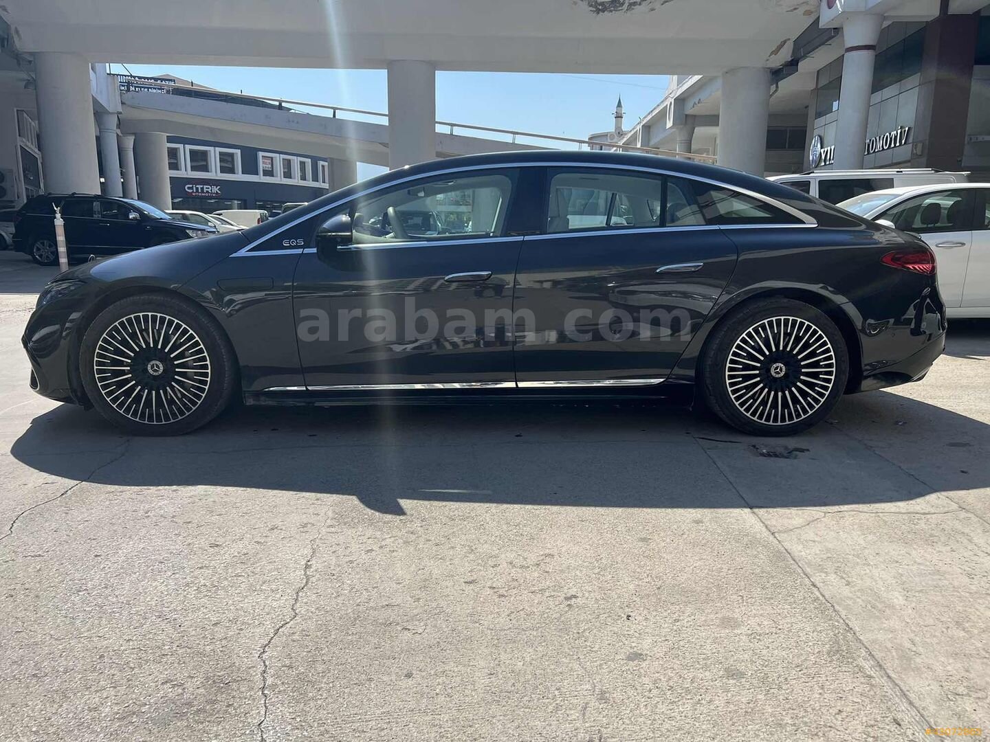 Galeriden Mercedes - Benz EQS 450+ 2025 Model İzmir 49.500 km Gri 5