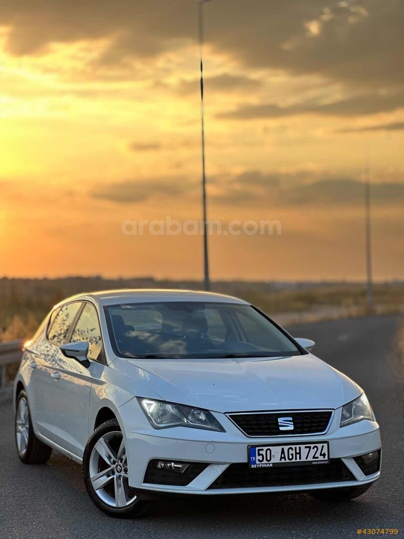 Galeriden Seat Leon 1.2 TSI Style 2017 Model Nevşehir 172.000 km Beyaz 1