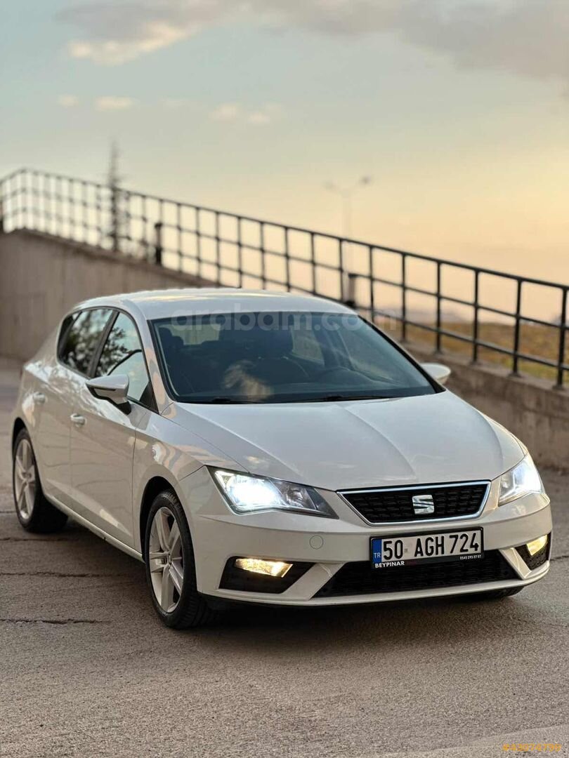 Galeriden Seat Leon 1.2 TSI Style 2017 Model Nevşehir 172.000 km Beyaz 3