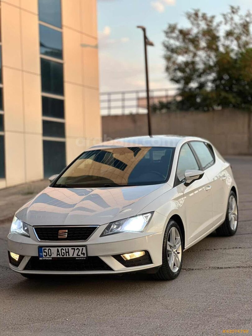 Galeriden Seat Leon 1.2 TSI Style 2017 Model Nevşehir 172.000 km Beyaz 4