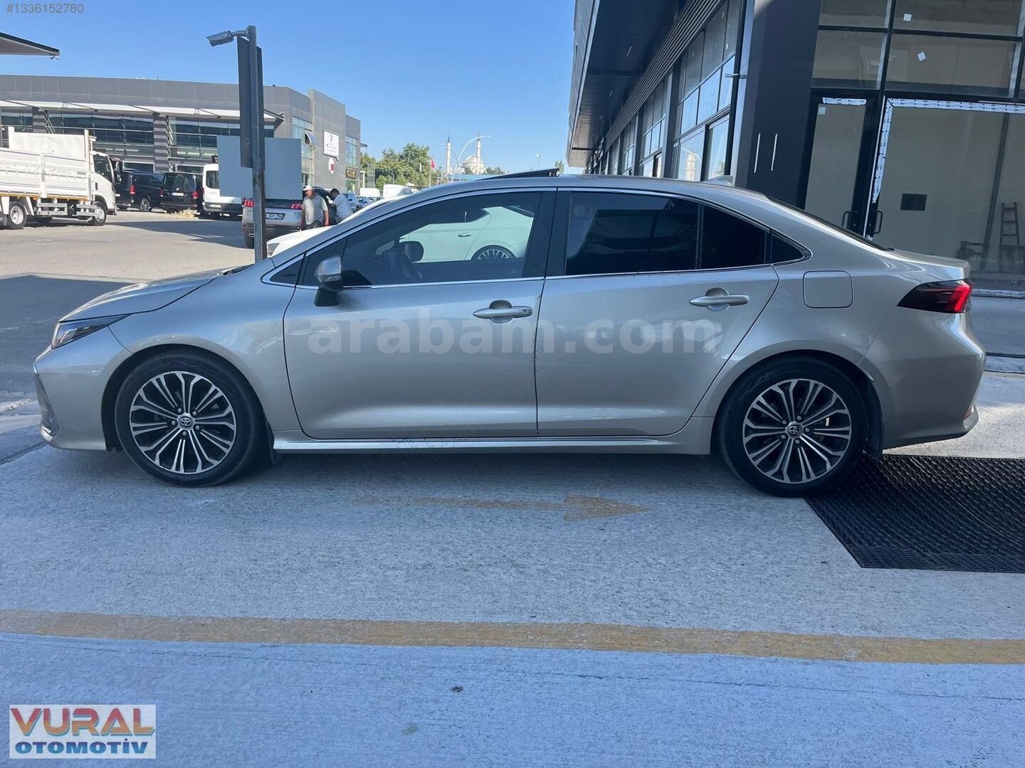 Galeriden Toyota Corolla 1.6 Flame X Pack 2020 Model Ankara 131.000 km Şampanya 7