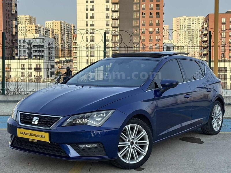 Galeriden Seat Leon 1.6 TDI Xcellence 2018 Model İstanbul 230.000 km Mavi