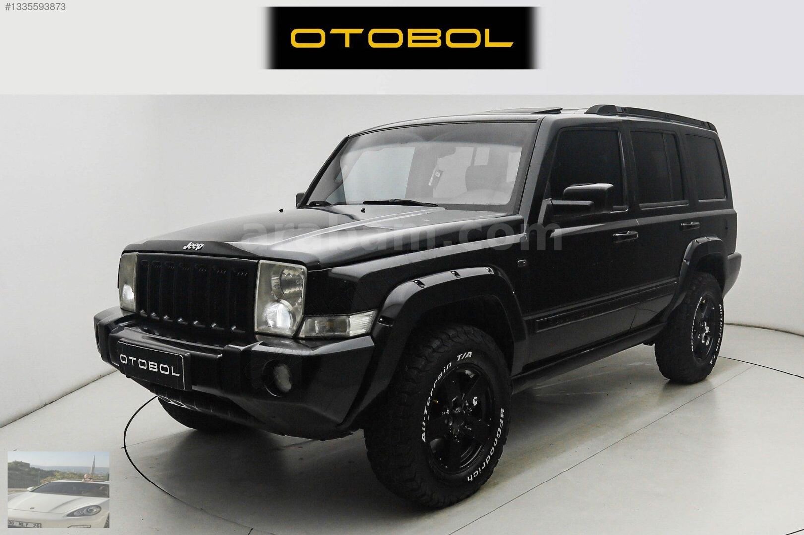 Galeriden Jeep Commander 3.0 CRD 2007 Model Ankara 371.000 km Siyah 1