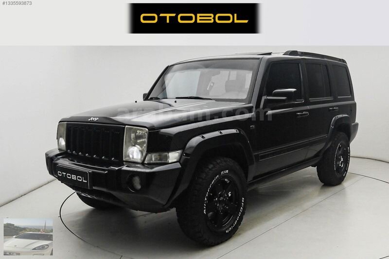 Galeriden Jeep Commander 3.0 CRD 2007 Model Ankara 371.000 km Siyah