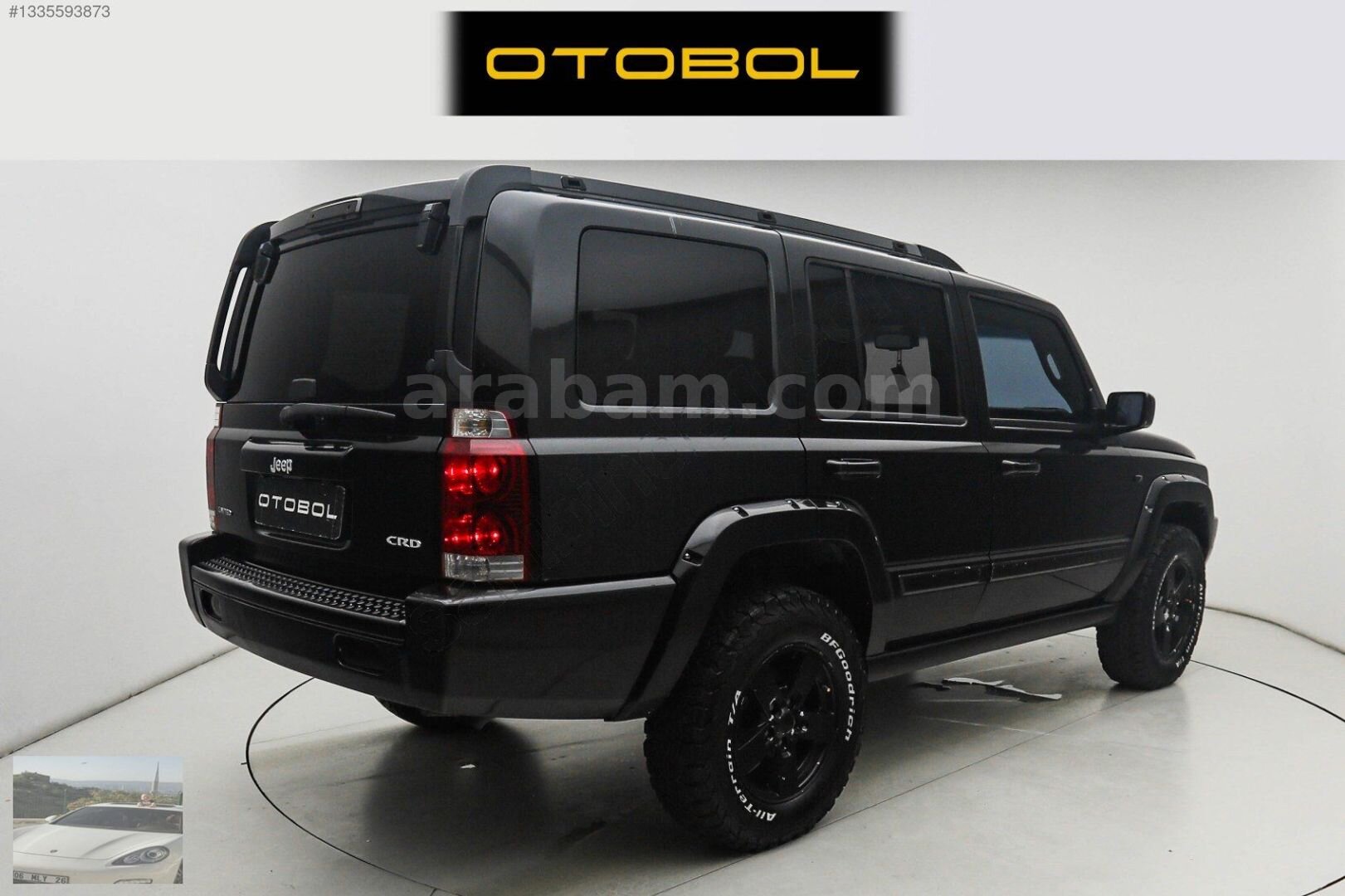 Galeriden Jeep Commander 3.0 CRD 2007 Model Ankara 371.000 km Siyah 6