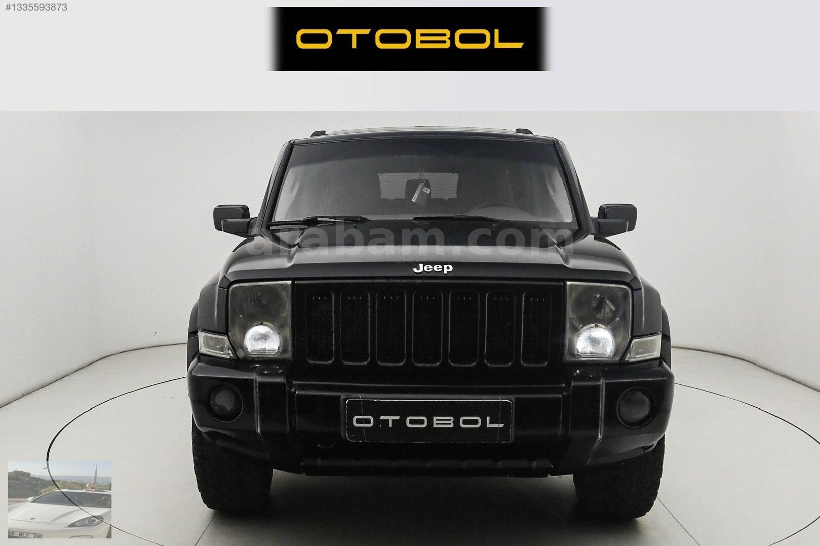 Galeriden Jeep Commander 3.0 CRD 2007 Model Ankara 371.000 km Siyah 2