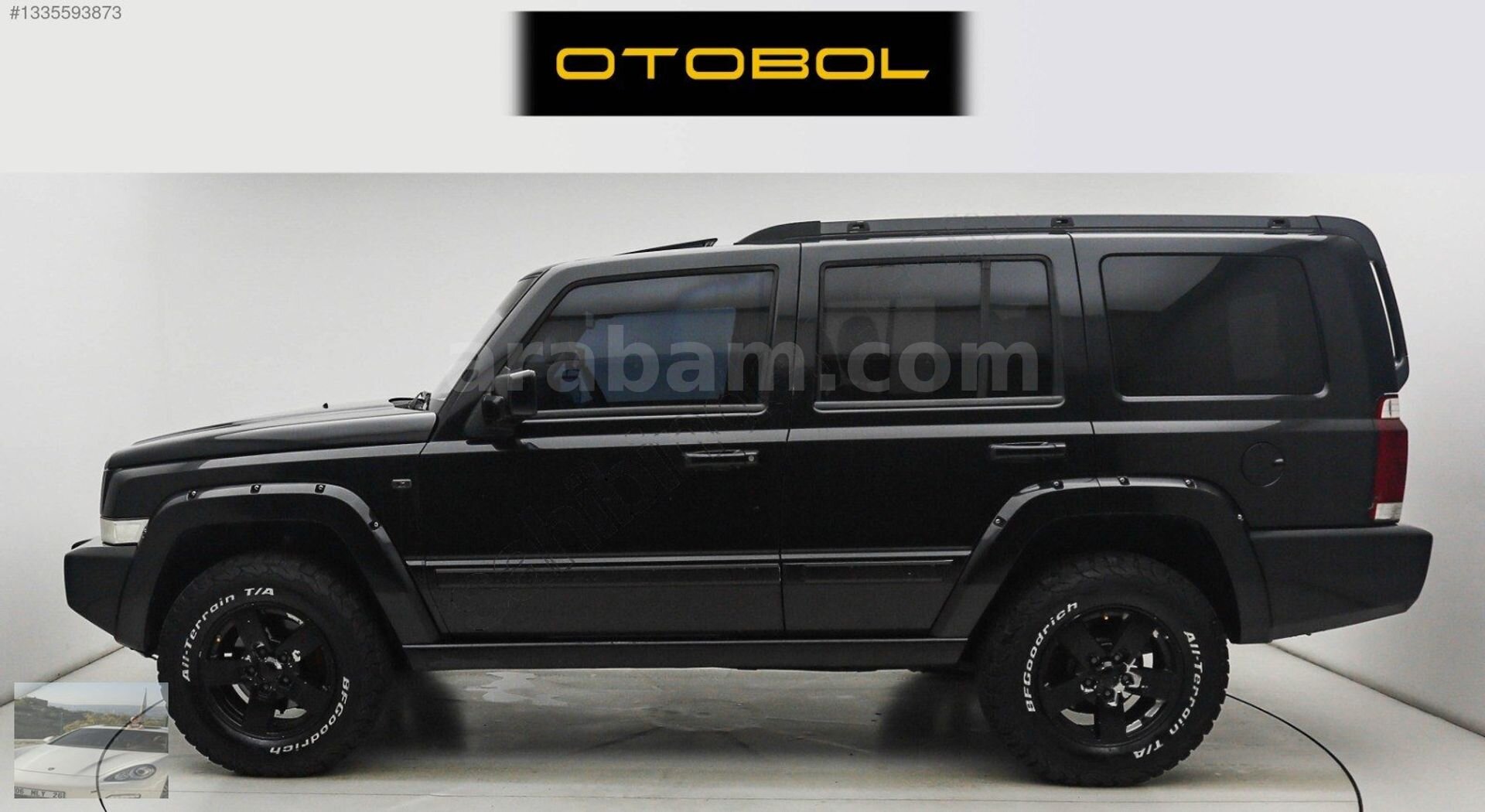 Galeriden Jeep Commander 3.0 CRD 2007 Model Ankara 371.000 km Siyah 5