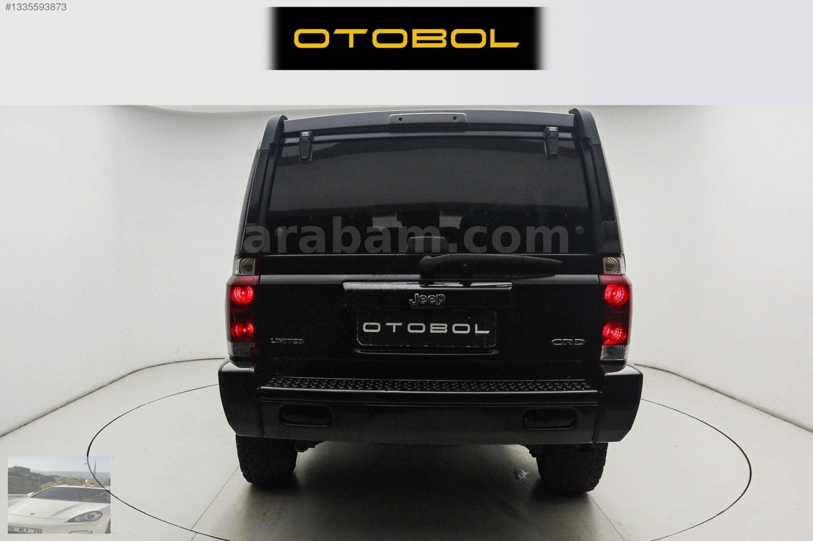 Galeriden Jeep Commander 3.0 CRD 2007 Model Ankara 371.000 km Siyah 7