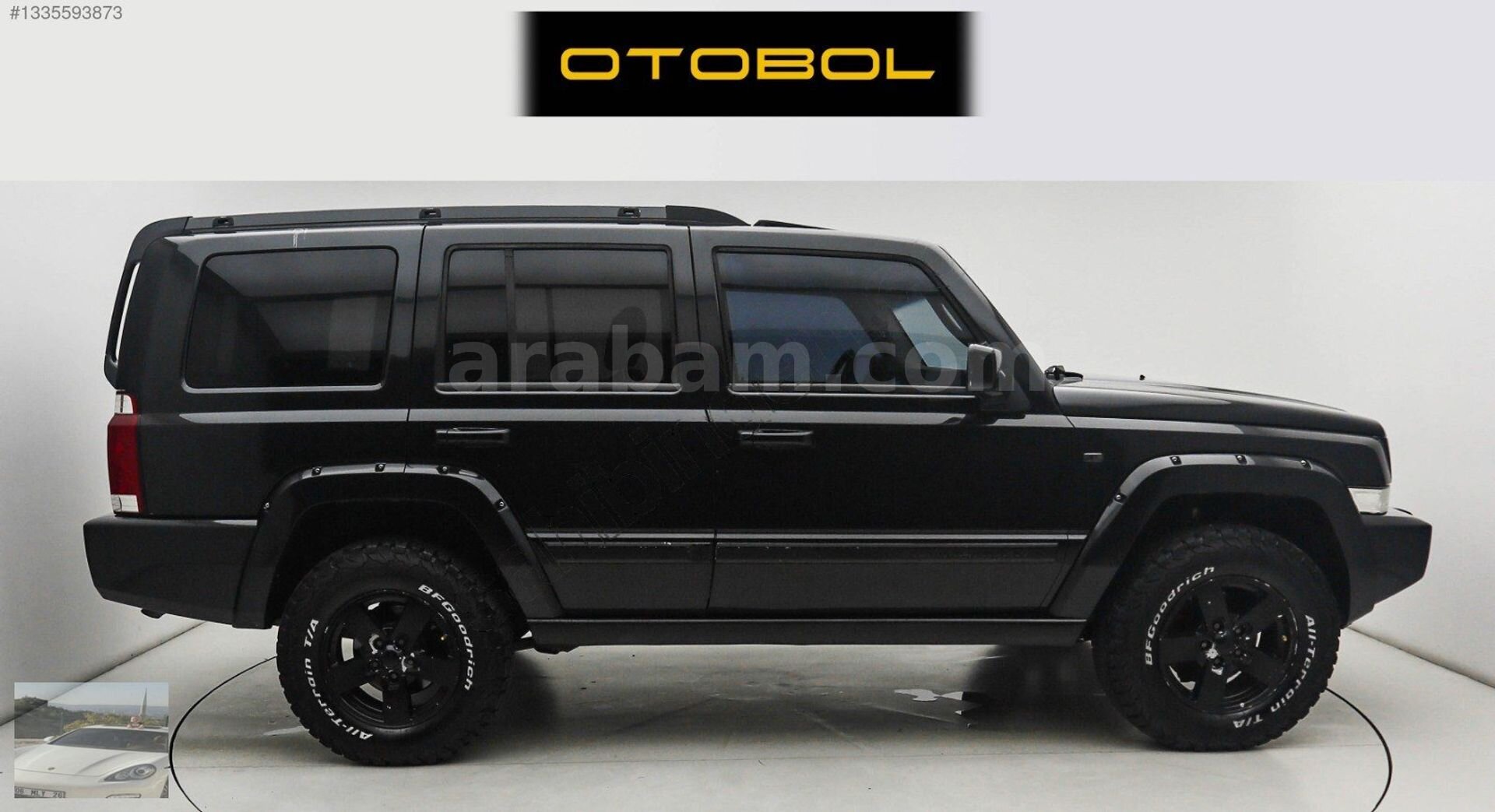 Galeriden Jeep Commander 3.0 CRD 2007 Model Ankara 371.000 km Siyah 4