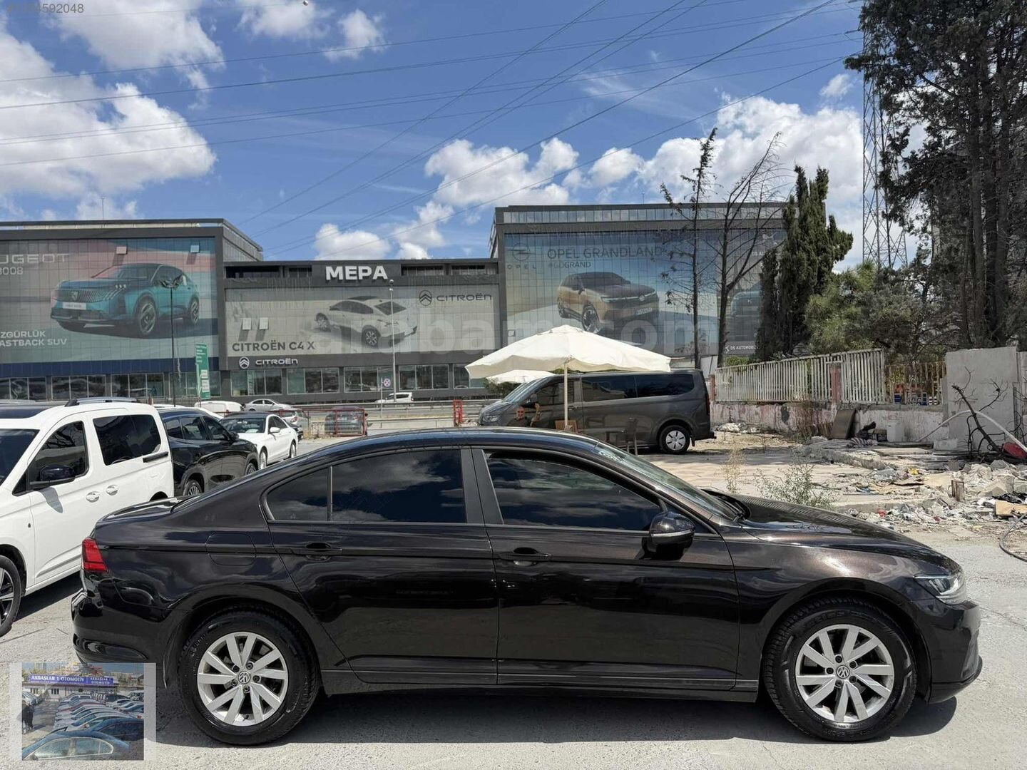 Galeriden Volkswagen Passat 1.6 TDi BlueMotion Impression 2020 Model İstanbul 86.000 km Kahverengi 7