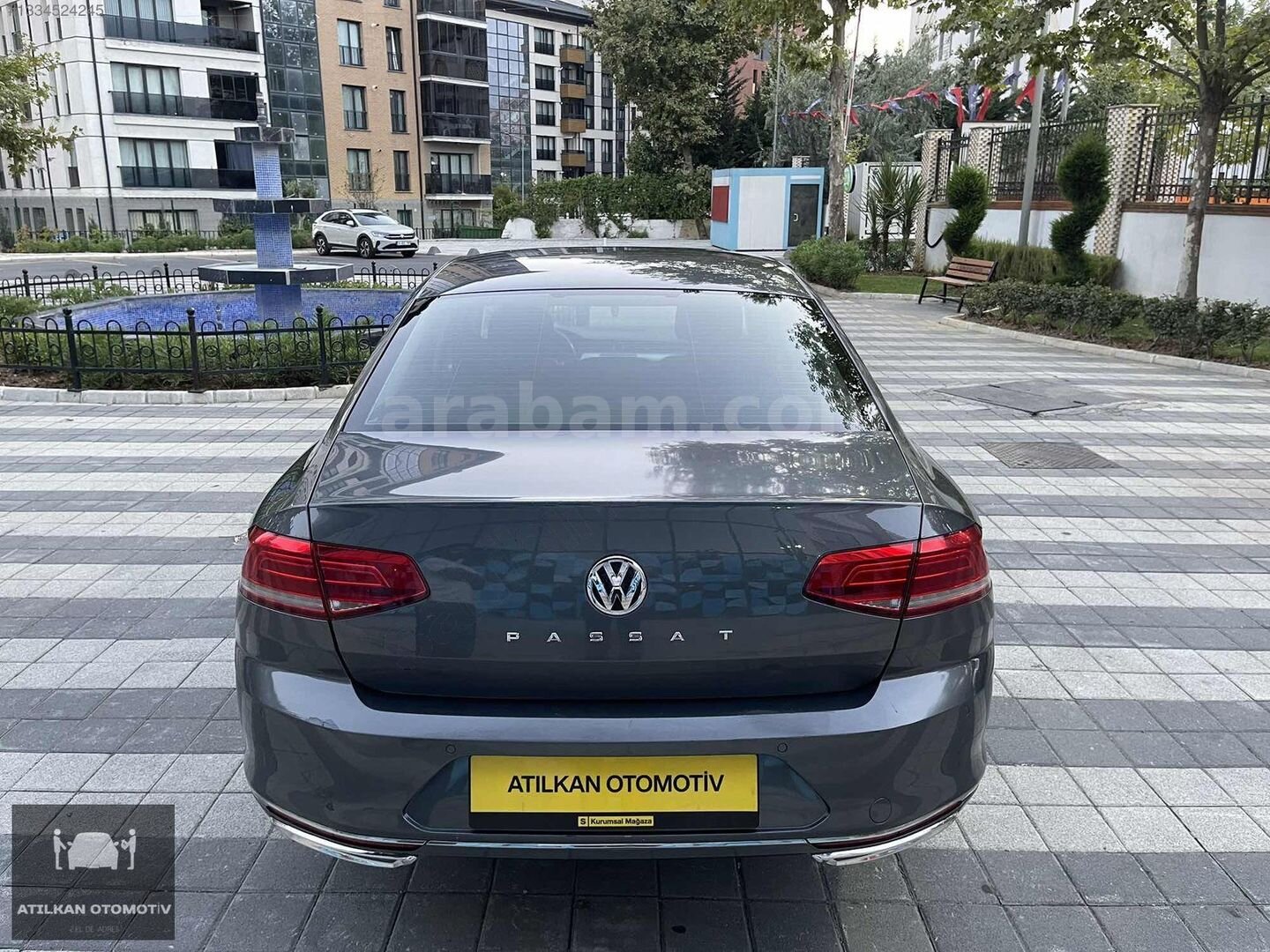 Galeriden Volkswagen Passat 2.0 TDi BlueMotion Comfortline 2015 Model İstanbul 258.000 km Gri 7
