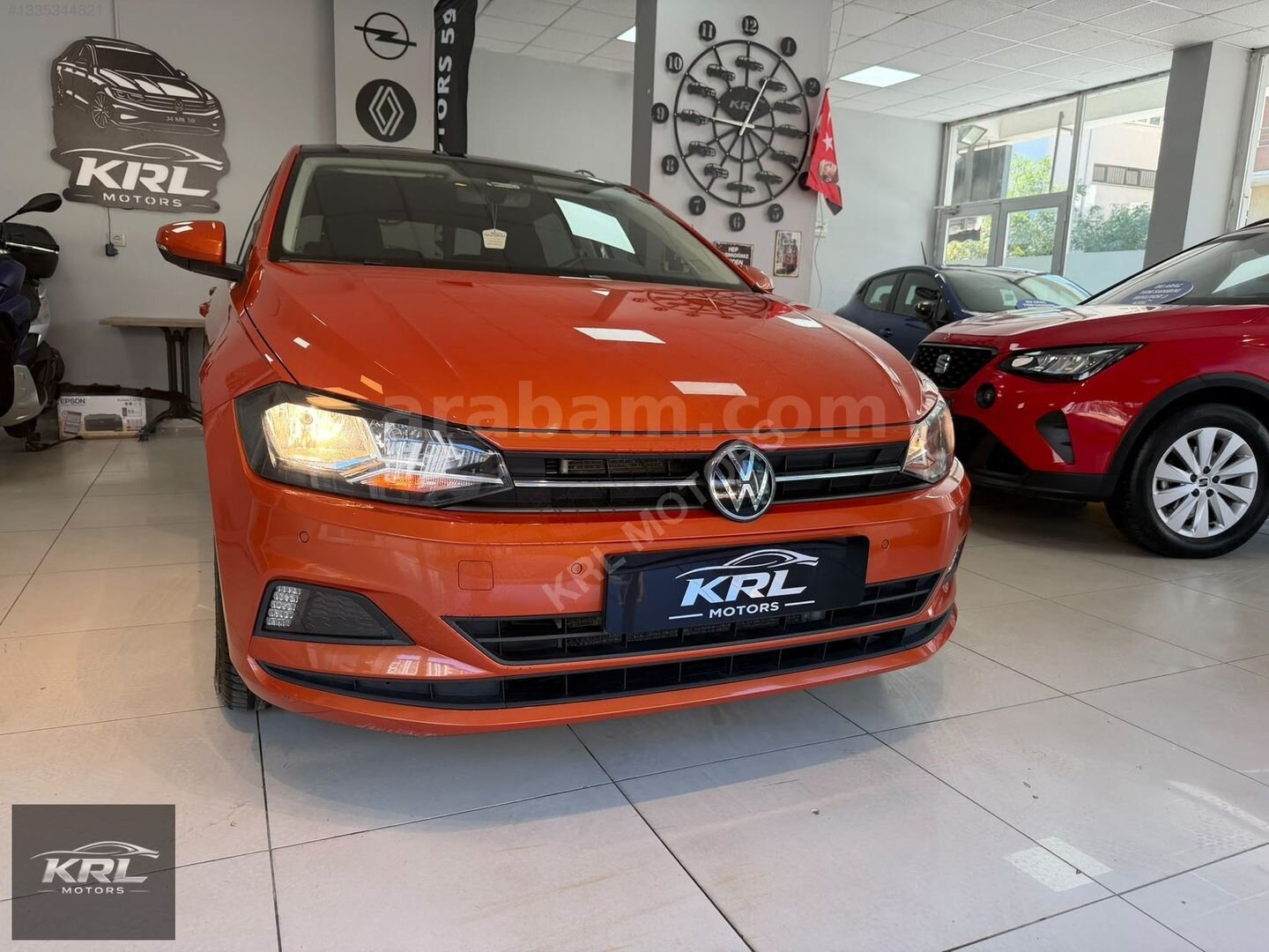 KRL MOTORS DAN CAM TAVANLI LANSMAN RENGİ DSG DÜŞÜK KM POLO 4