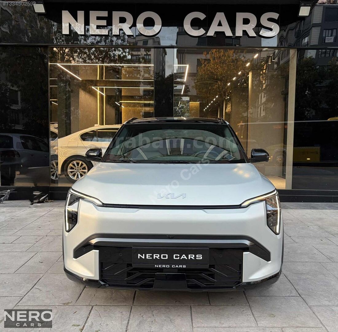 NERO CARS 2025 KİA EV3 GT LİNE LONG SOGUTMA CAM OTONOM BOYASIZ 2