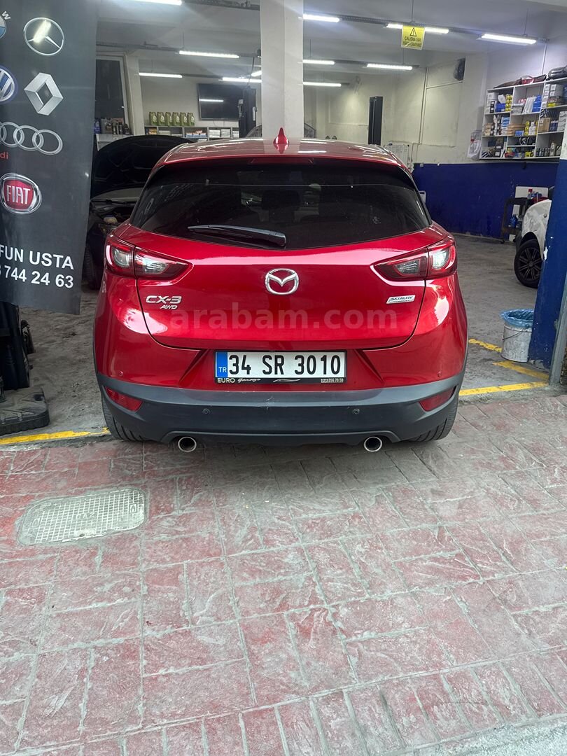 Sahibinden Mazda CX-3 1.5 Power 2017 Model 105.000 km Kırmızı 4