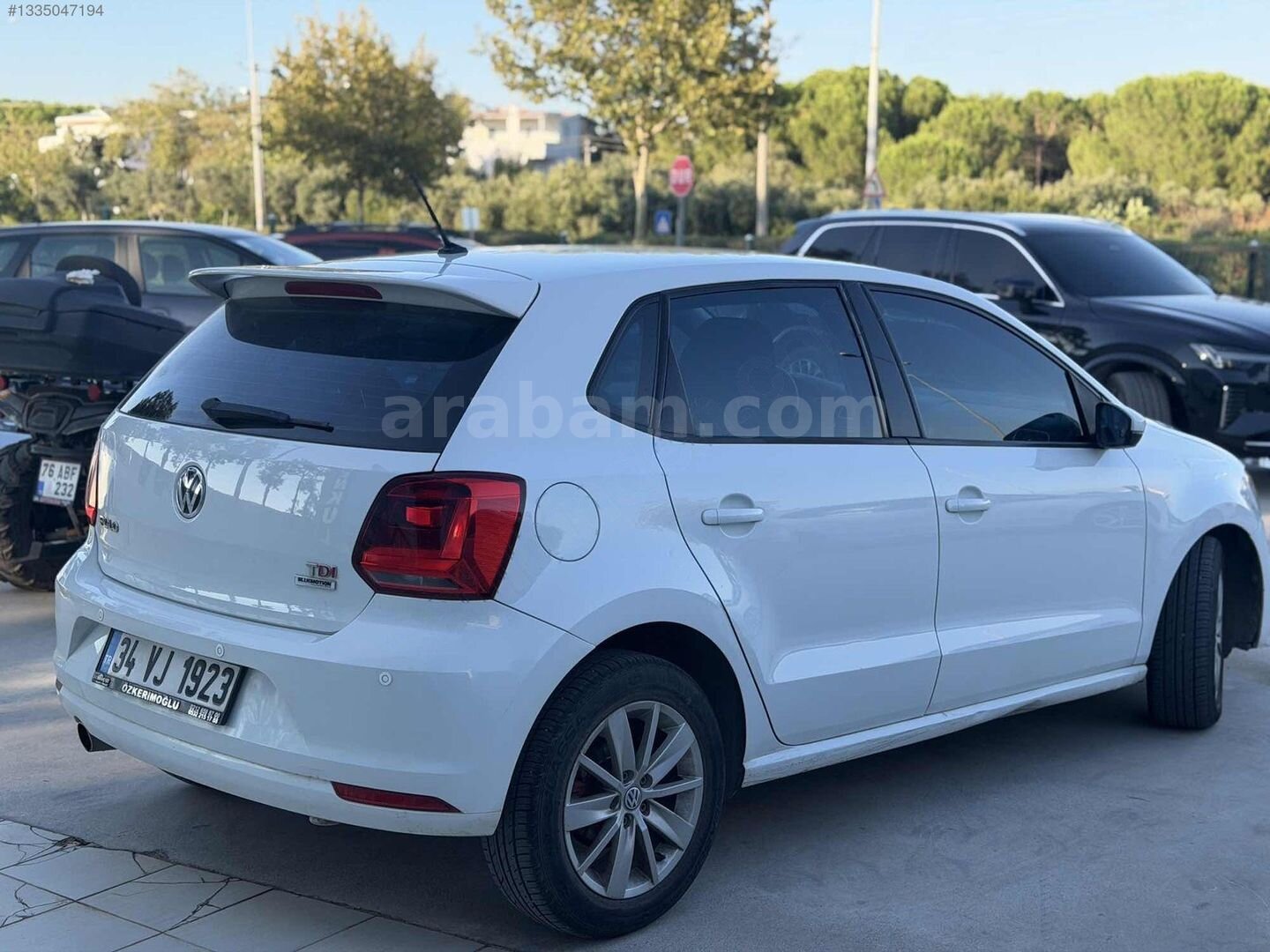 Galeriden Volkswagen Polo 1.4 TDi Comfortline 2016 Model Aydın 180.000 km Beyaz 3