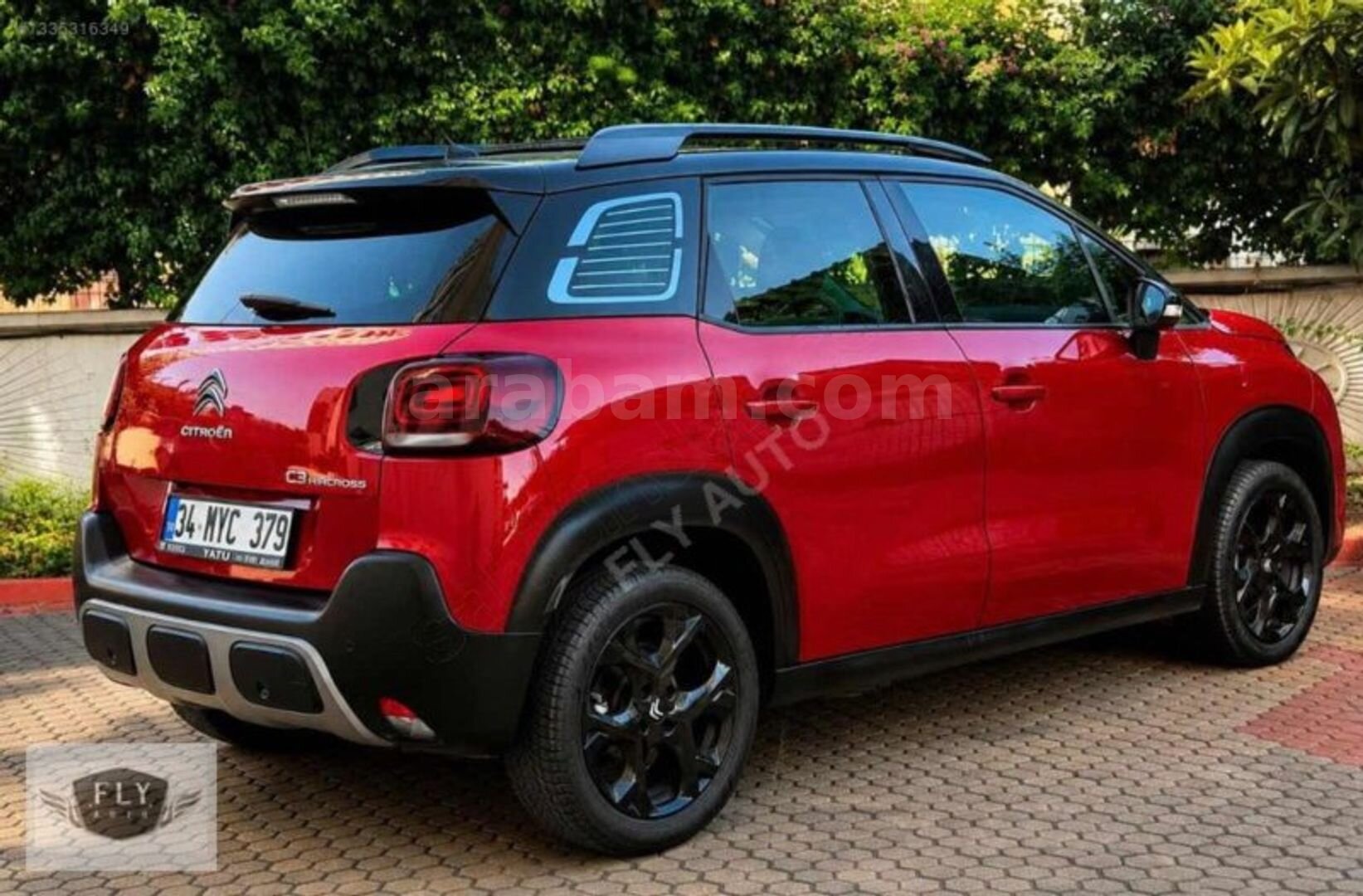 Galeriden Citroen C3 Aircross 1.2 PureTech Shine 2024 Model Mersin 34.000 km Kırmızı 4