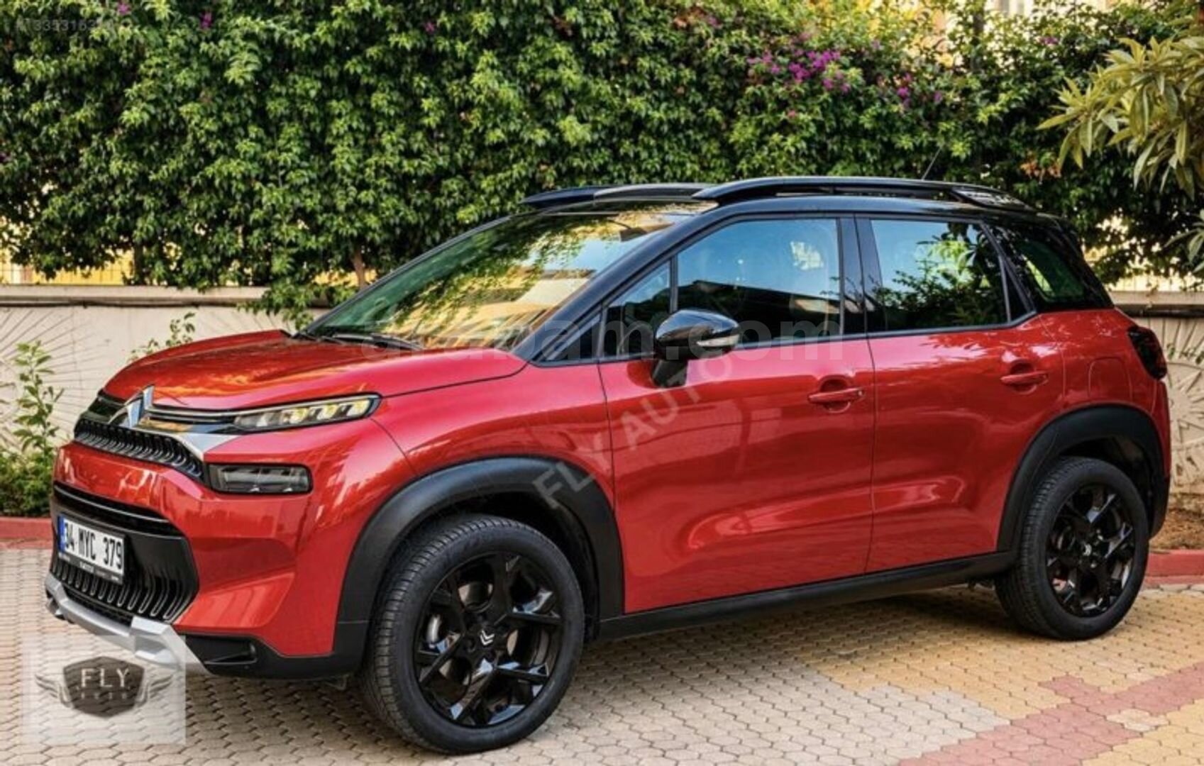 Galeriden Citroen C3 Aircross 1.2 PureTech Shine 2024 Model Mersin 34.000 km Kırmızı 3