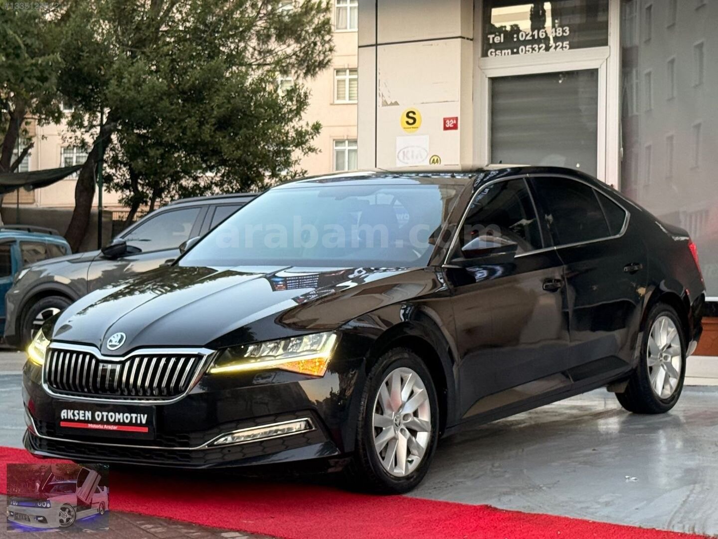 2022 SKODA SUPER B 95 KM HAYALET NAVİ.OTOMATİK SERVİS BAKIMLI 3