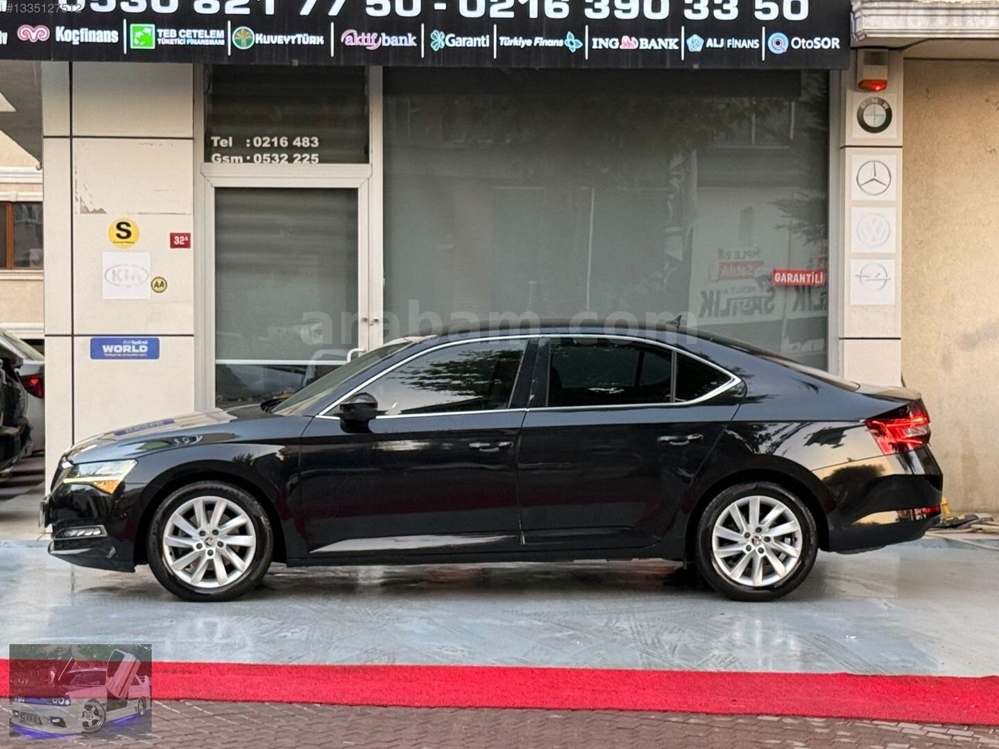2022 SKODA SUPER B 95 KM HAYALET NAVİ.OTOMATİK SERVİS BAKIMLI 7