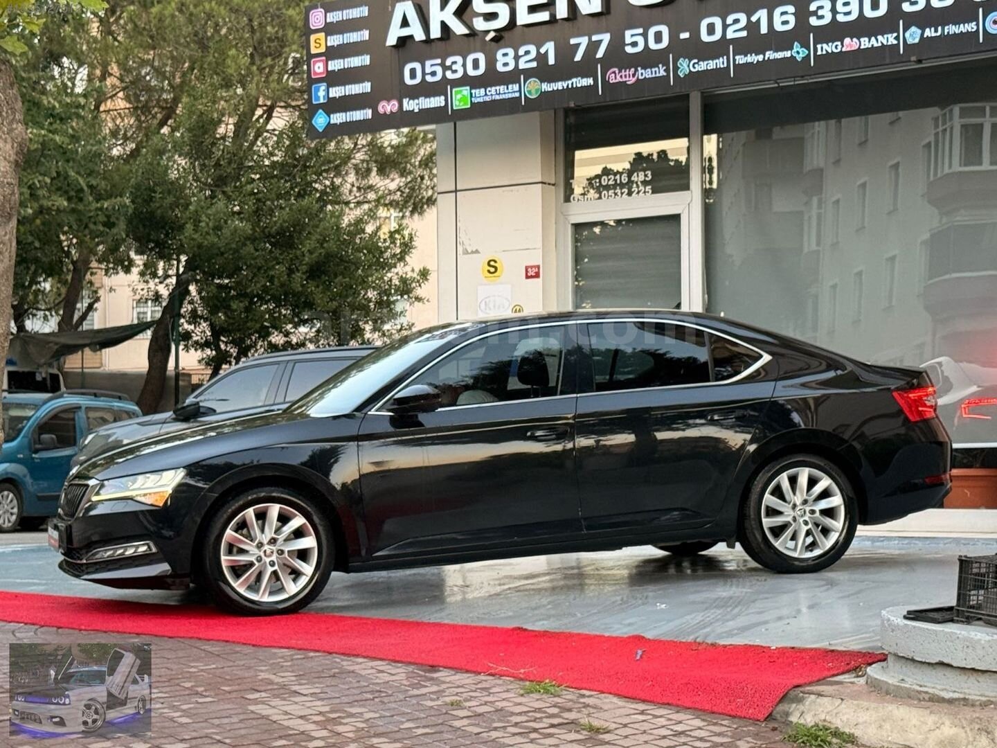2022 SKODA SUPER B 95 KM HAYALET NAVİ.OTOMATİK SERVİS BAKIMLI 4