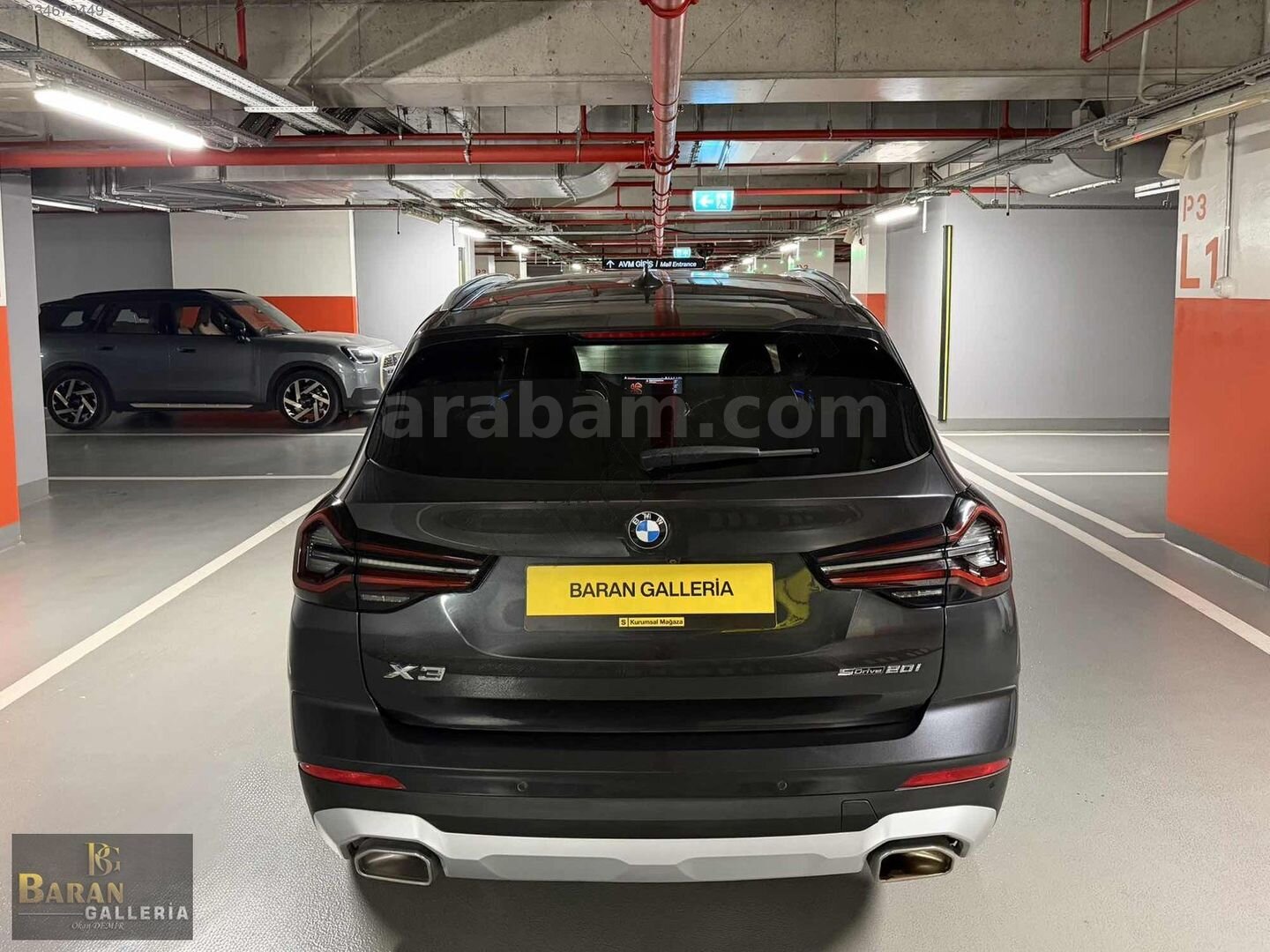 2023 ÇKŞ BMW X3-HATASIZ-HARMAN-K.SOĞUTMA-OTONOM-SERVİS BAKIM-VS 5