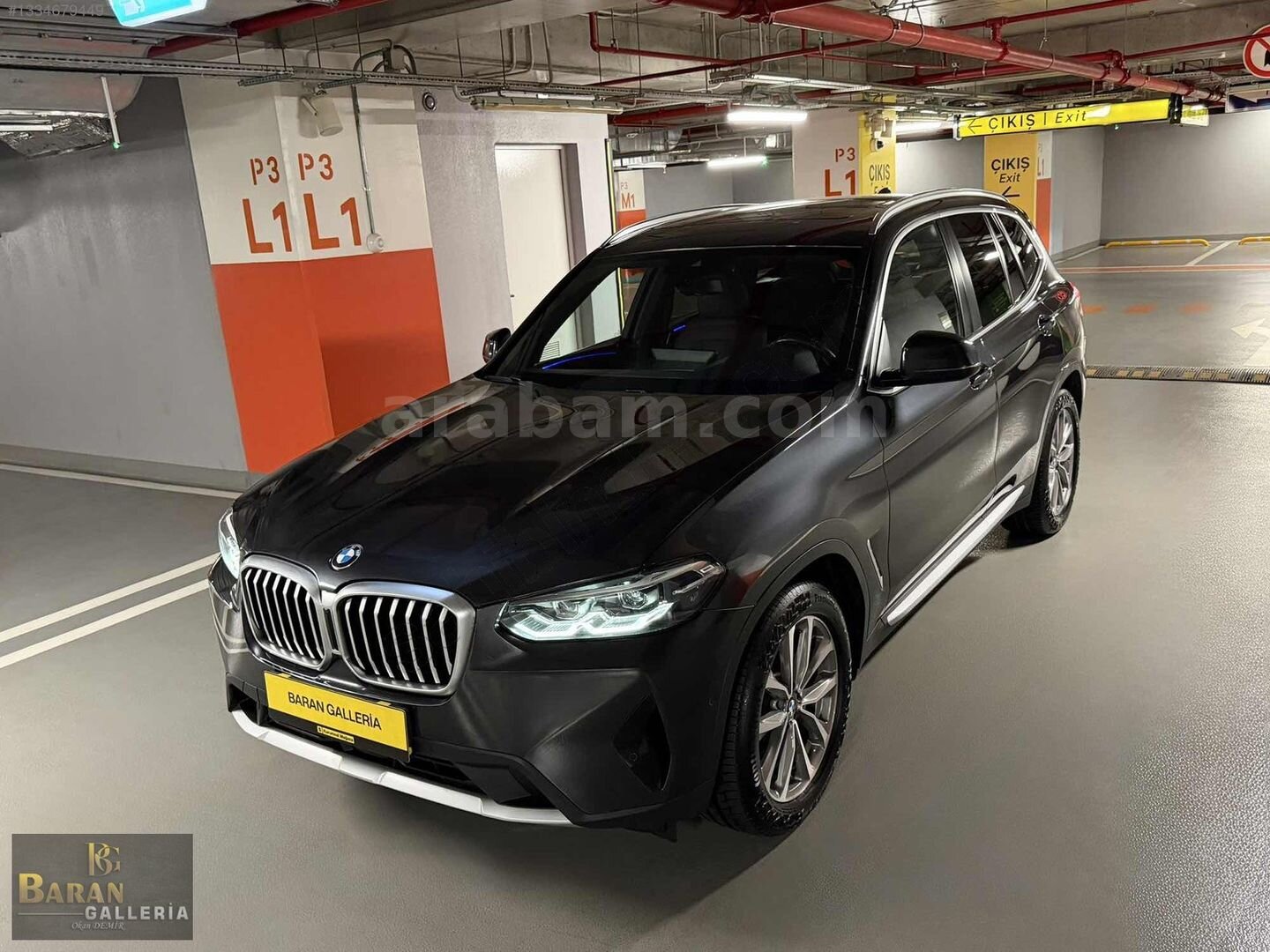 2023 ÇKŞ BMW X3-HATASIZ-HARMAN-K.SOĞUTMA-OTONOM-SERVİS BAKIM-VS 3