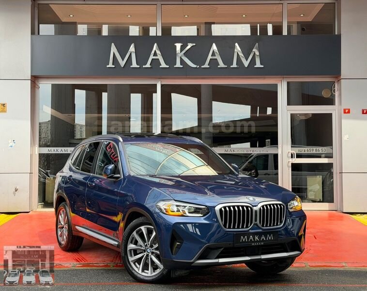 MAKAM'da 2024BmwX3 Xline/Hafıza/Isıtma/Navi/Taba/E.Bagaj/Boyasız