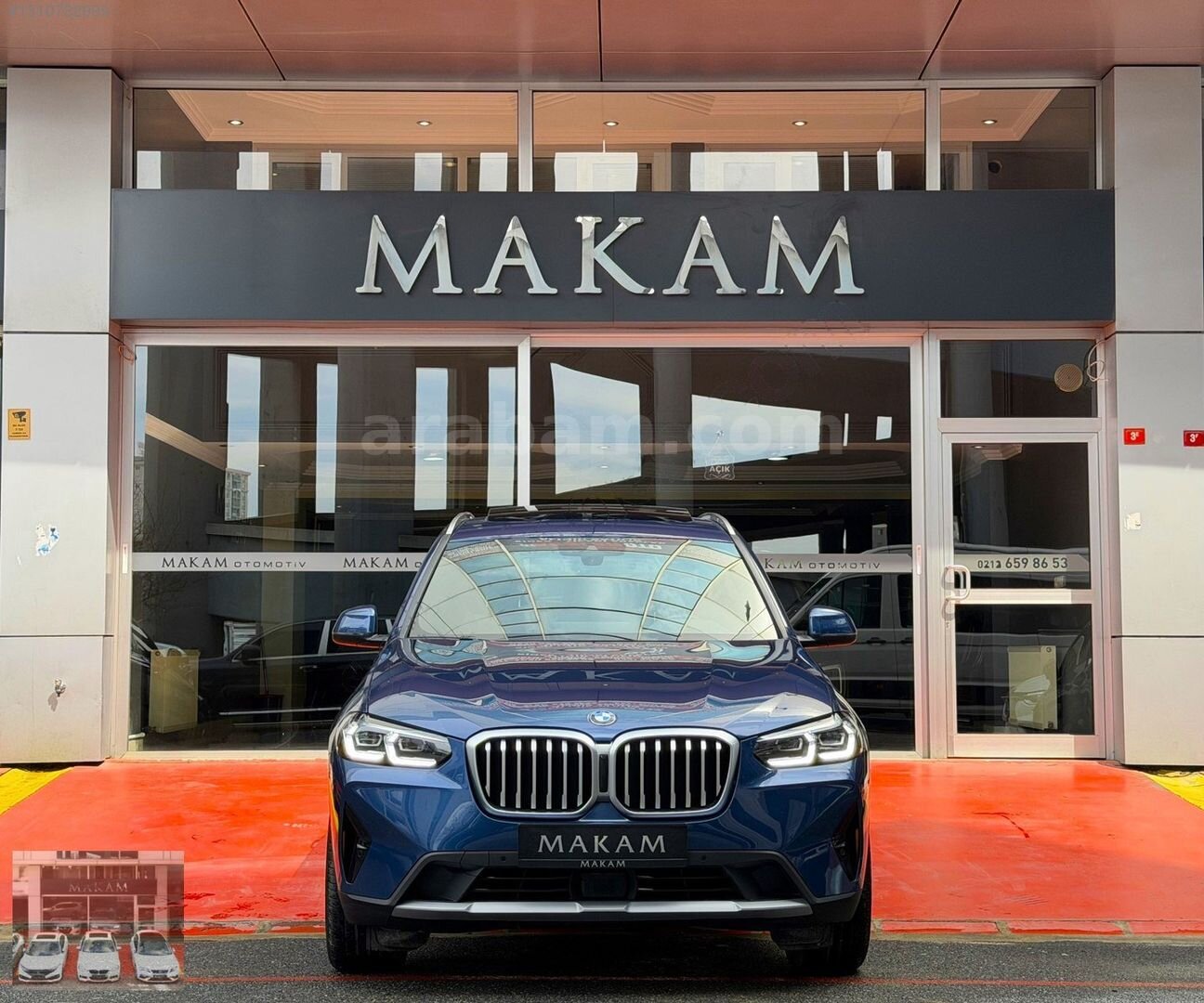 MAKAM'da 2024BmwX3 Xline/Hafıza/Isıtma/Navi/Taba/E.Bagaj/Boyasız 5