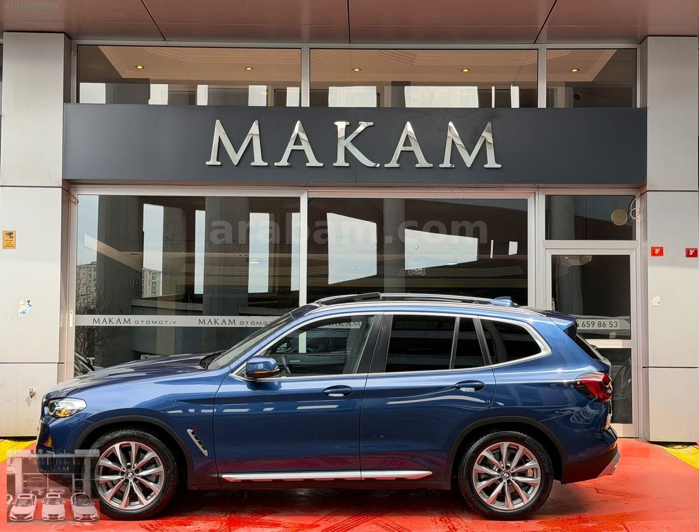 MAKAM'da 2024BmwX3 Xline/Hafıza/Isıtma/Navi/Taba/E.Bagaj/Boyasız 7